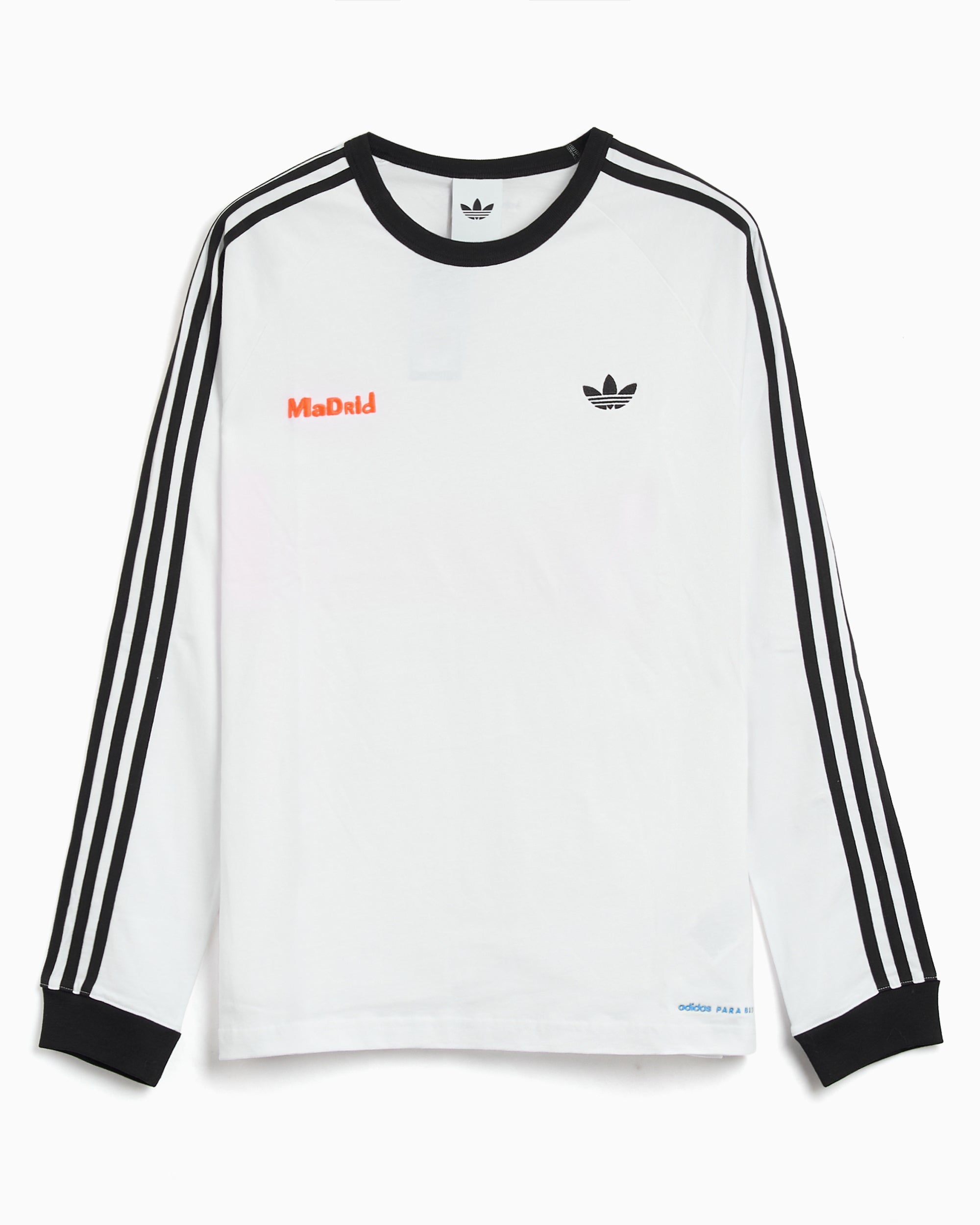 T-Shirts adidas Originals x Bad Bunny DTmF Tour Merch "Madrid" Long-Sleeved Relaxed Men's T-Shirt - LH0425