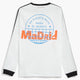 T-Shirt Relaxed de manga comprida adidas Originals x Bad Bunny DtMF Tour Merch "Madrid" para homem