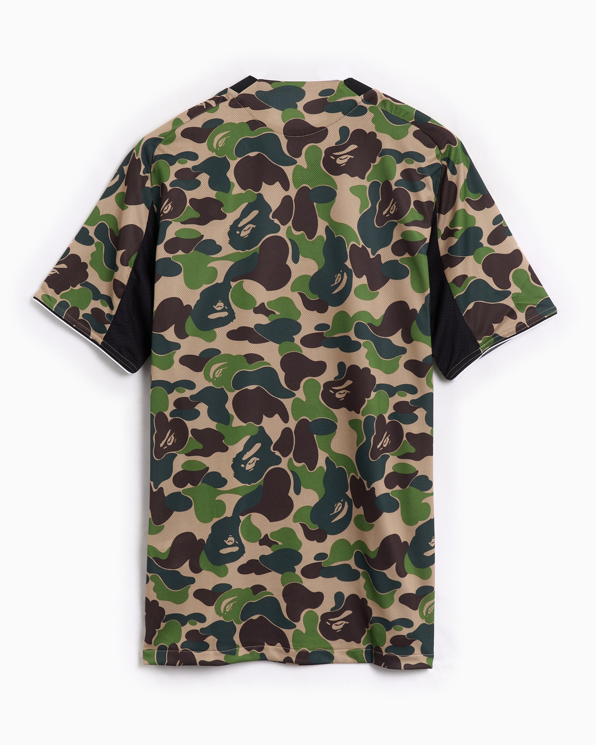 T-Shirts adidas Originals x BAPE Football Graphic Slim Men's Jersey T-Shirt - KB2202