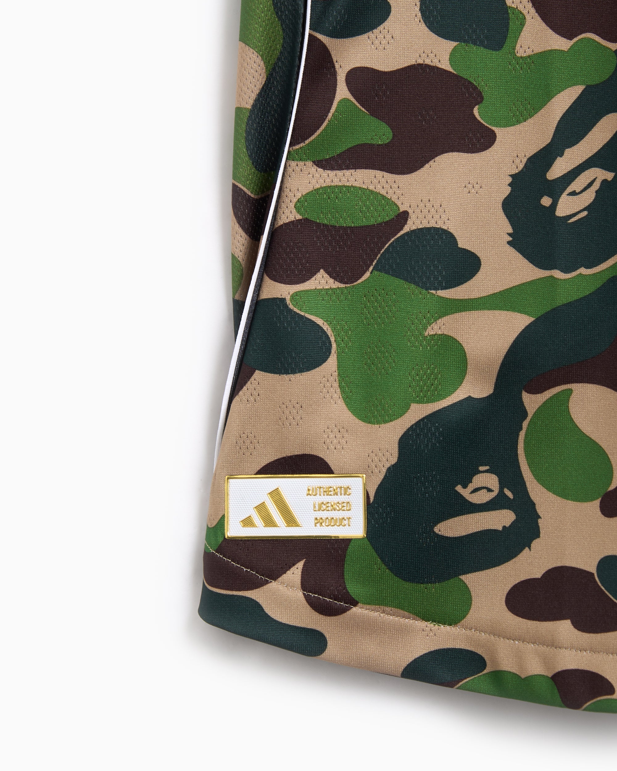 T-Shirts adidas Originals x BAPE Football Graphic Slim Men's Jersey T-Shirt - KB2202