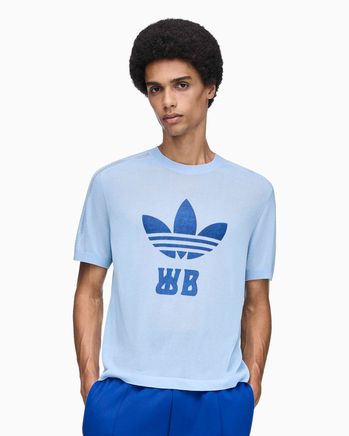 T-Shirts adidas Originals x Wales Bonner Graphic Men's T-Shirt - KW8037