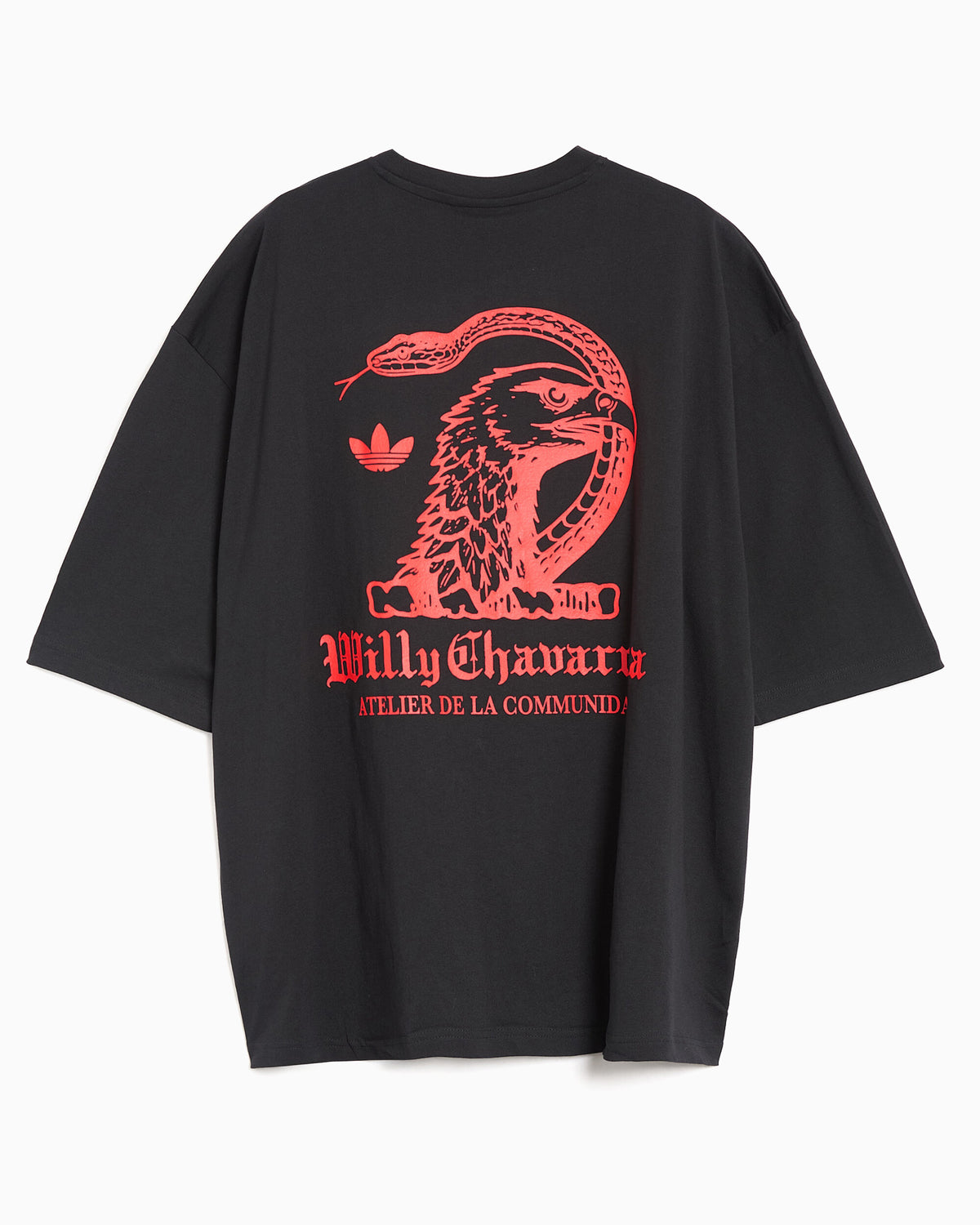 T-Shirts adidas Originals x Willy Chavarria "Atelier" Graphic Oversize Men's T-Shirt - LC8135