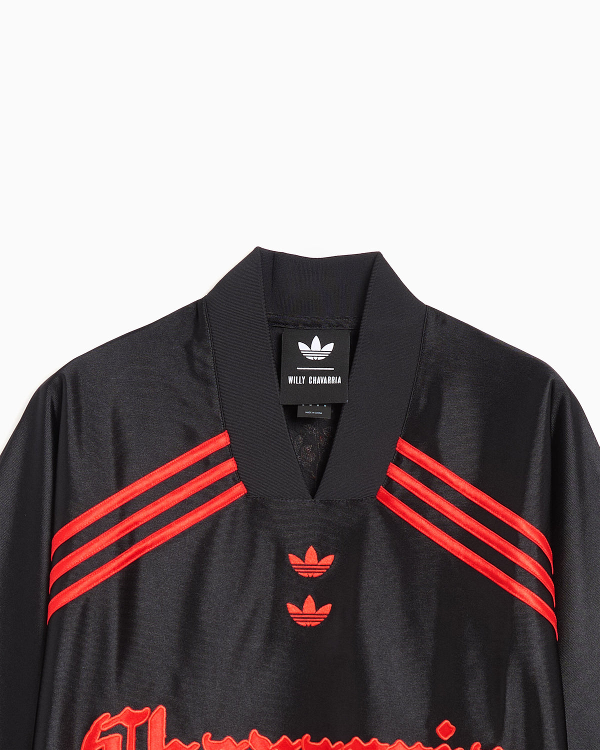 T-Shirts adidas Originals x Willy Chavarria "Dazzle" Graphic Long-Sleeved Oversize Men's Jersey T-Shirt - KZ3116