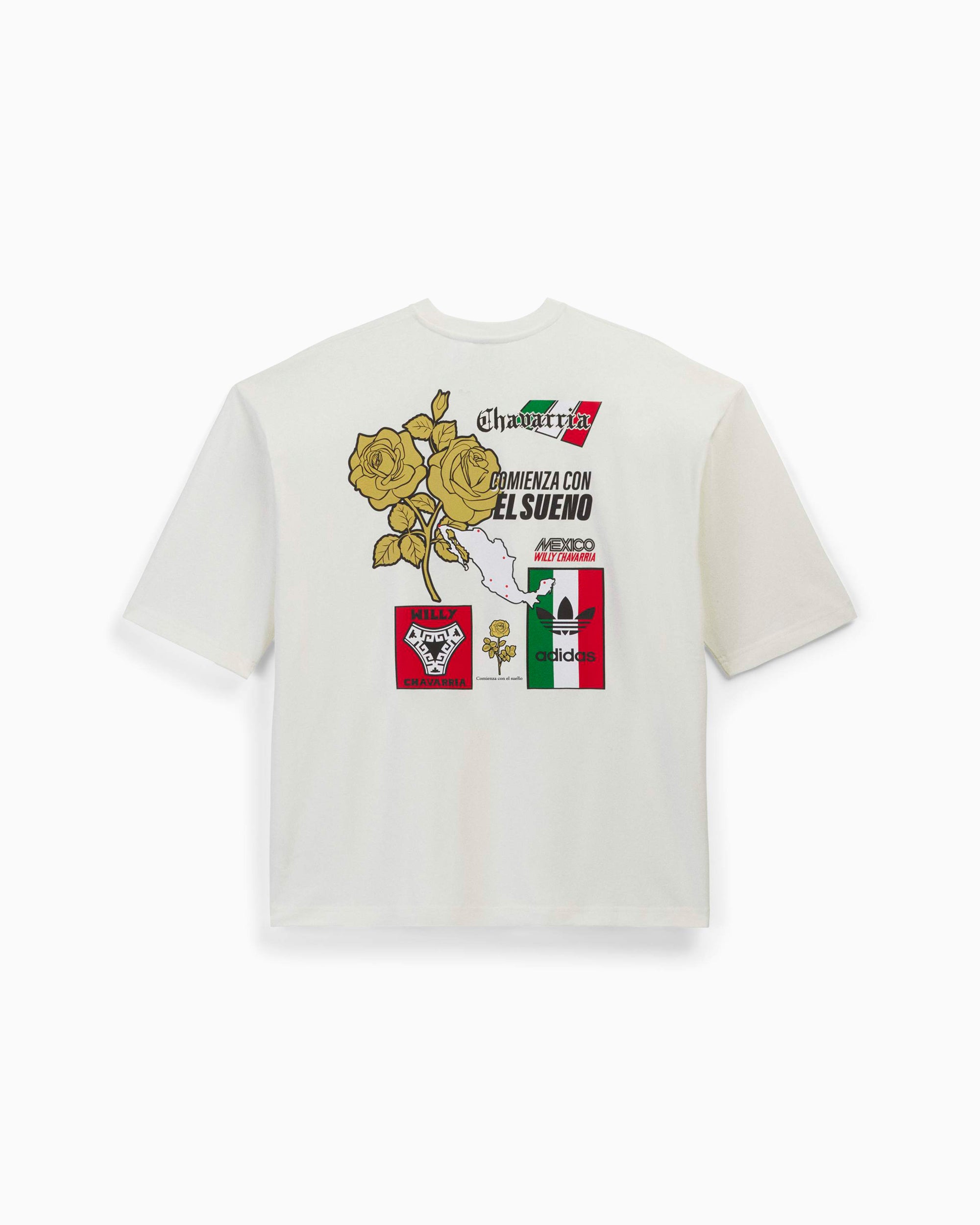T-Shirt com gráfico Relaxed adidas Originals x Willy Chavarria para ho