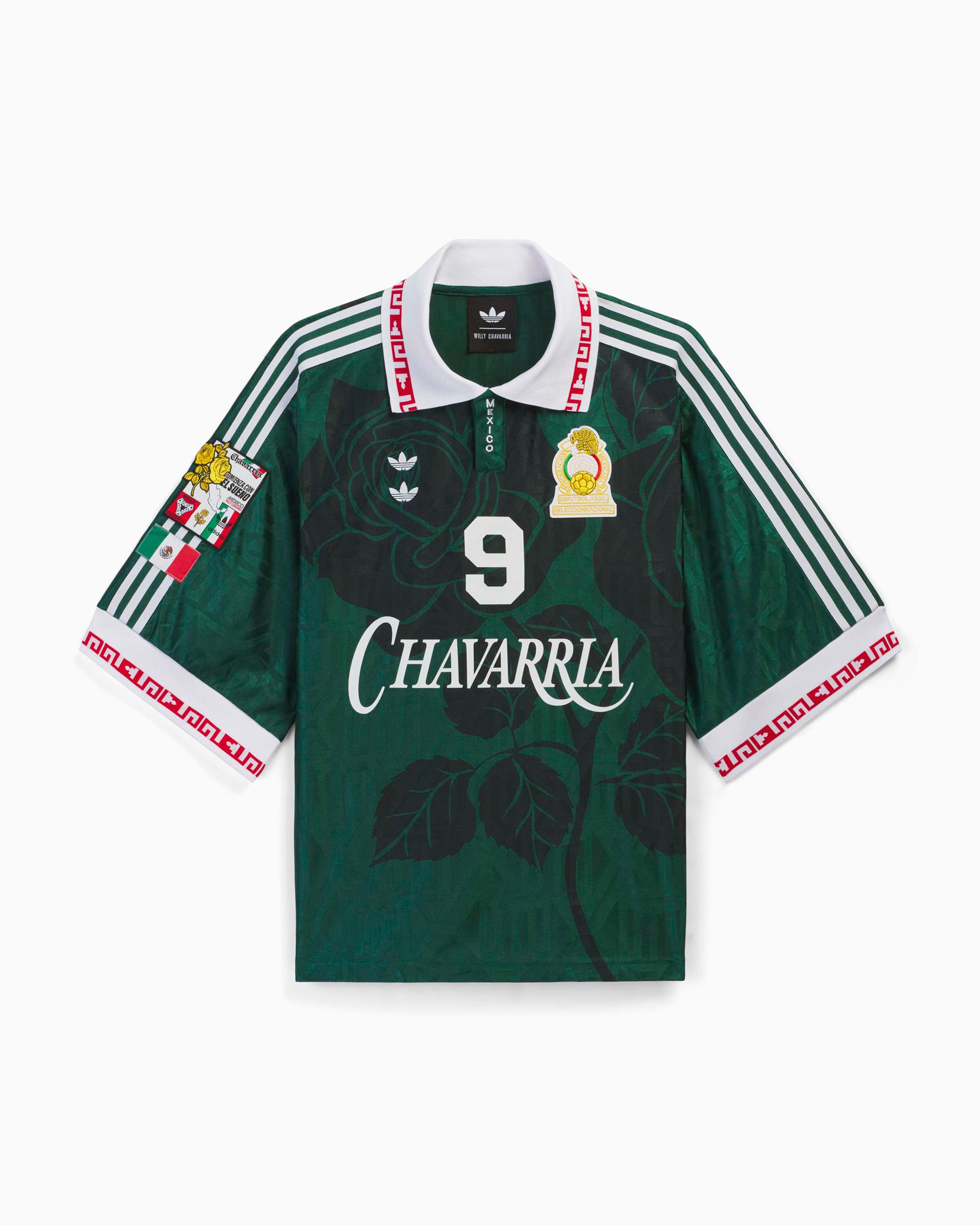 T-Shirts adidas Originals x Willy Chavarria Logo Half-Sleeved Oversize Men's Jersey T-Shirt - KU7803