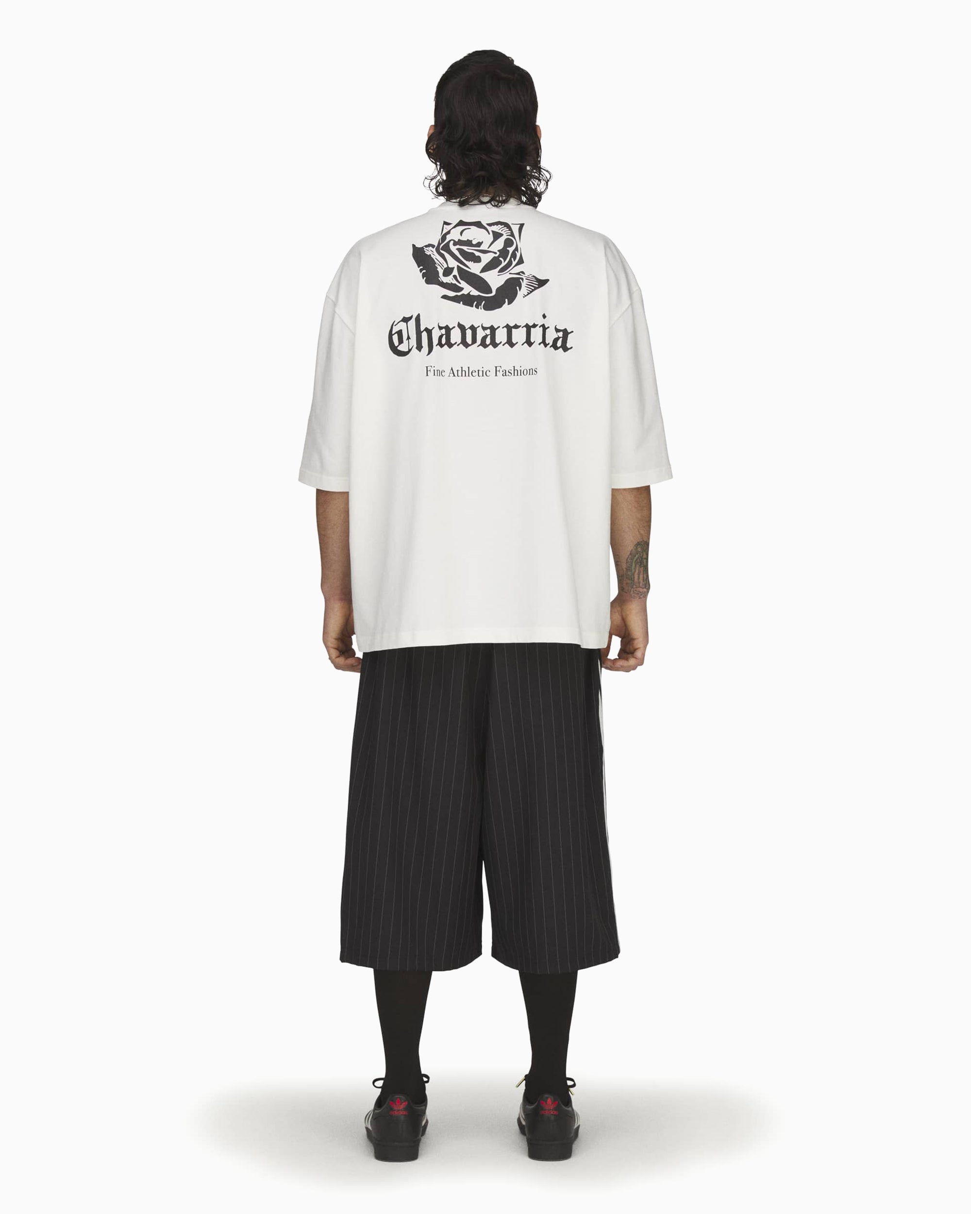 T-Shirt com logótipo Oversize de manga a meio braço adidas Originals x
