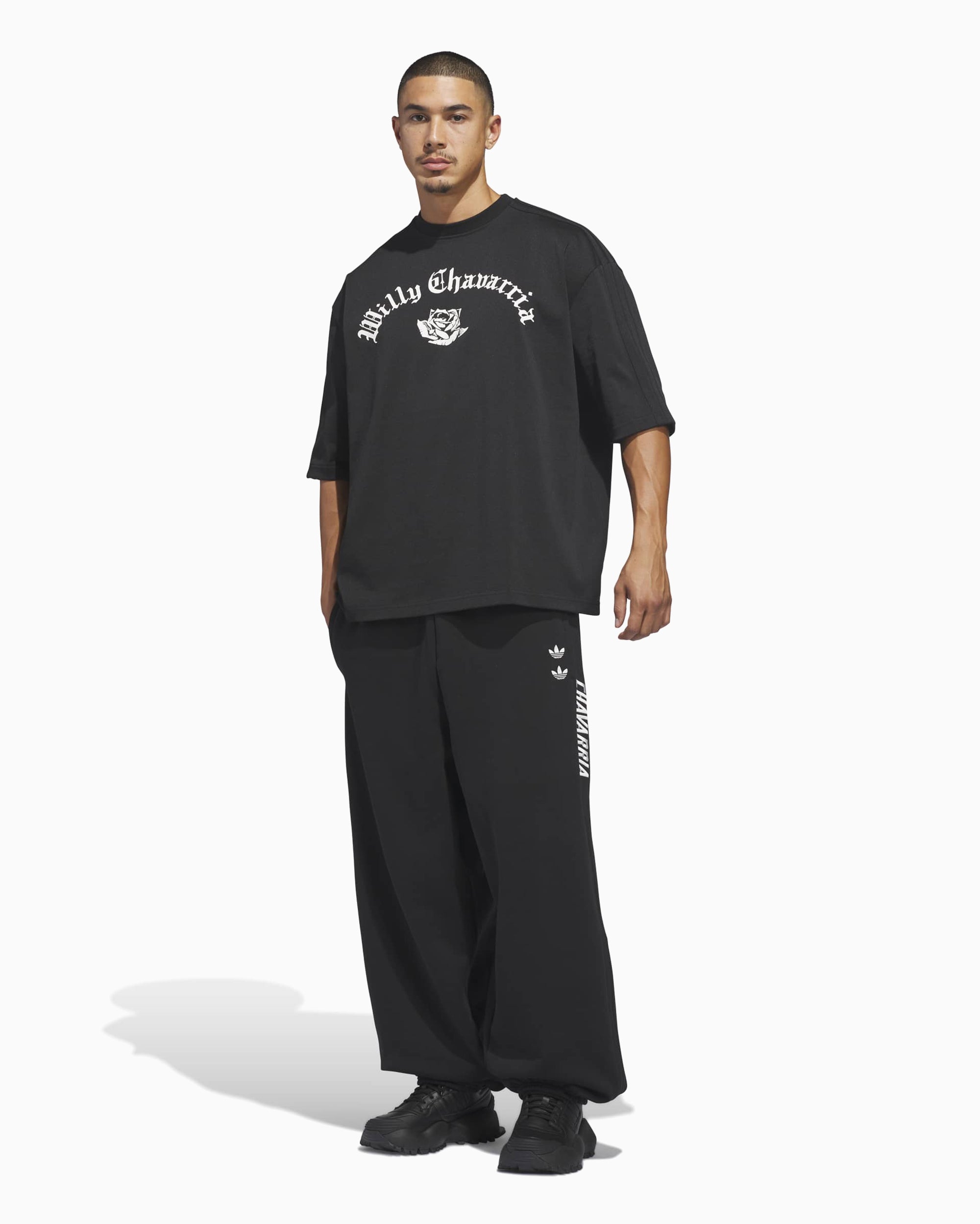 T-Shirts adidas Originals x Willy Chavarria Logo Oversize Unisex T-Shirt - KD9354