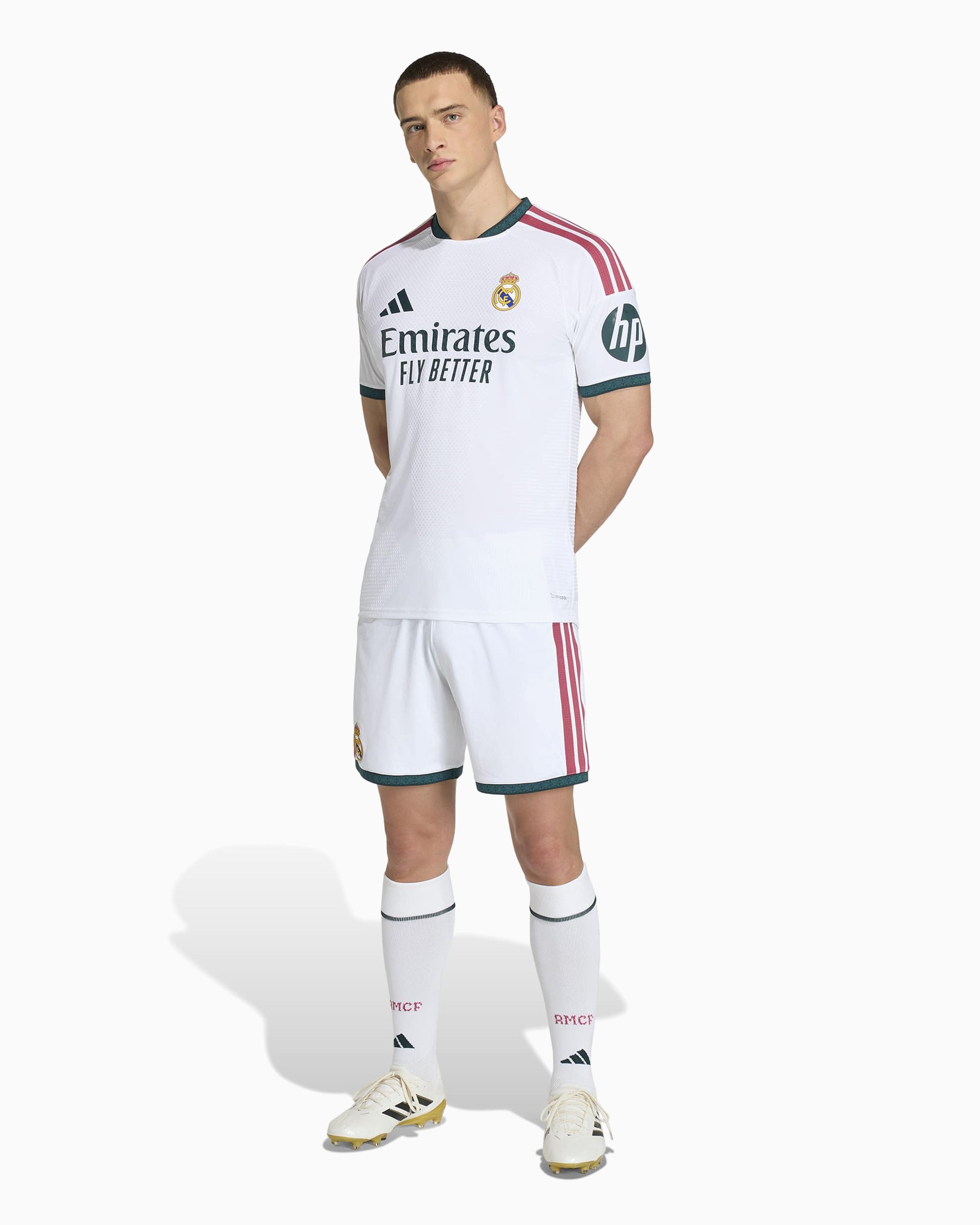 T-Shirts adidas Performance Real Madrid 26/27 Oficial First Kit Slim Men's Jersey T-Shirt - JZ7218