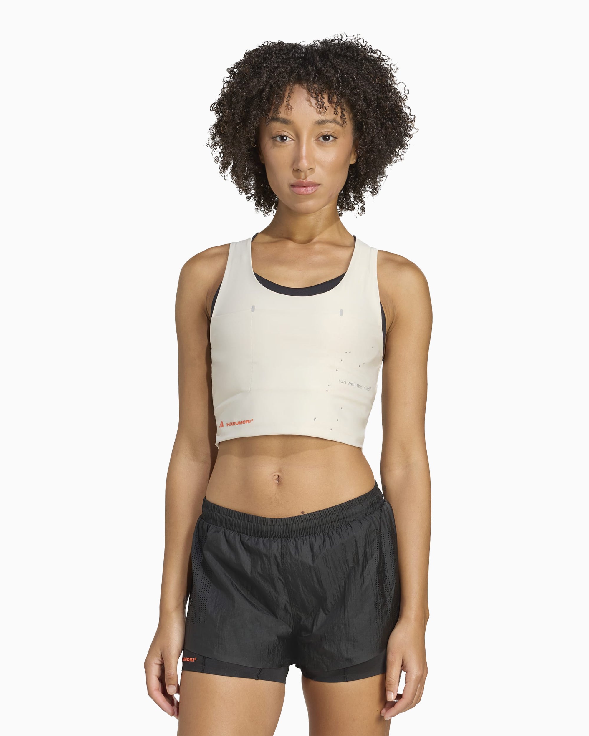 Tank Top Crop adidas Performance x H.Koumori Adi365 Runnning para mulh