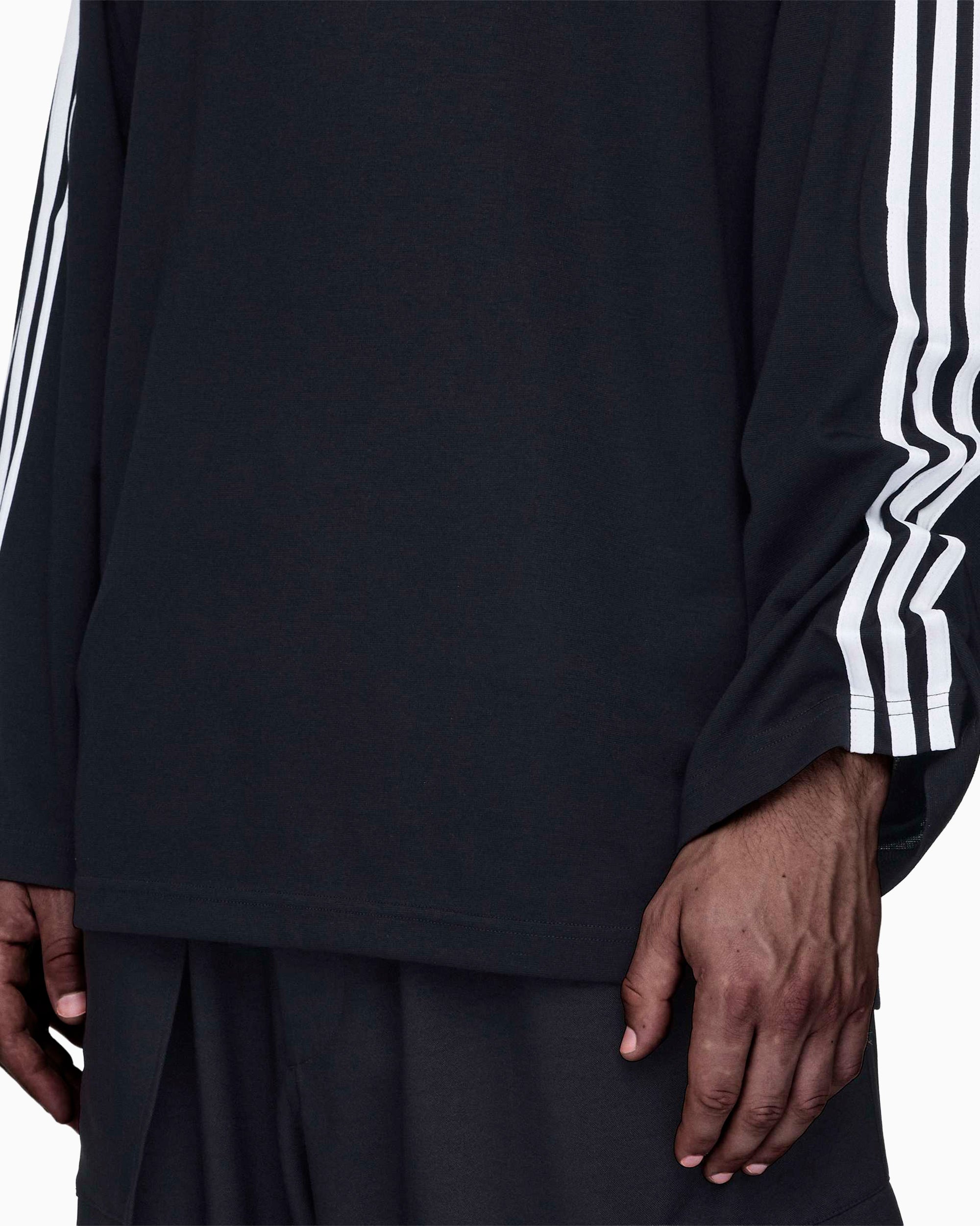 T-Shirts adidas Y-3 Wire Long-Sleeved Oversize Unisex T-Shirt - JW7351