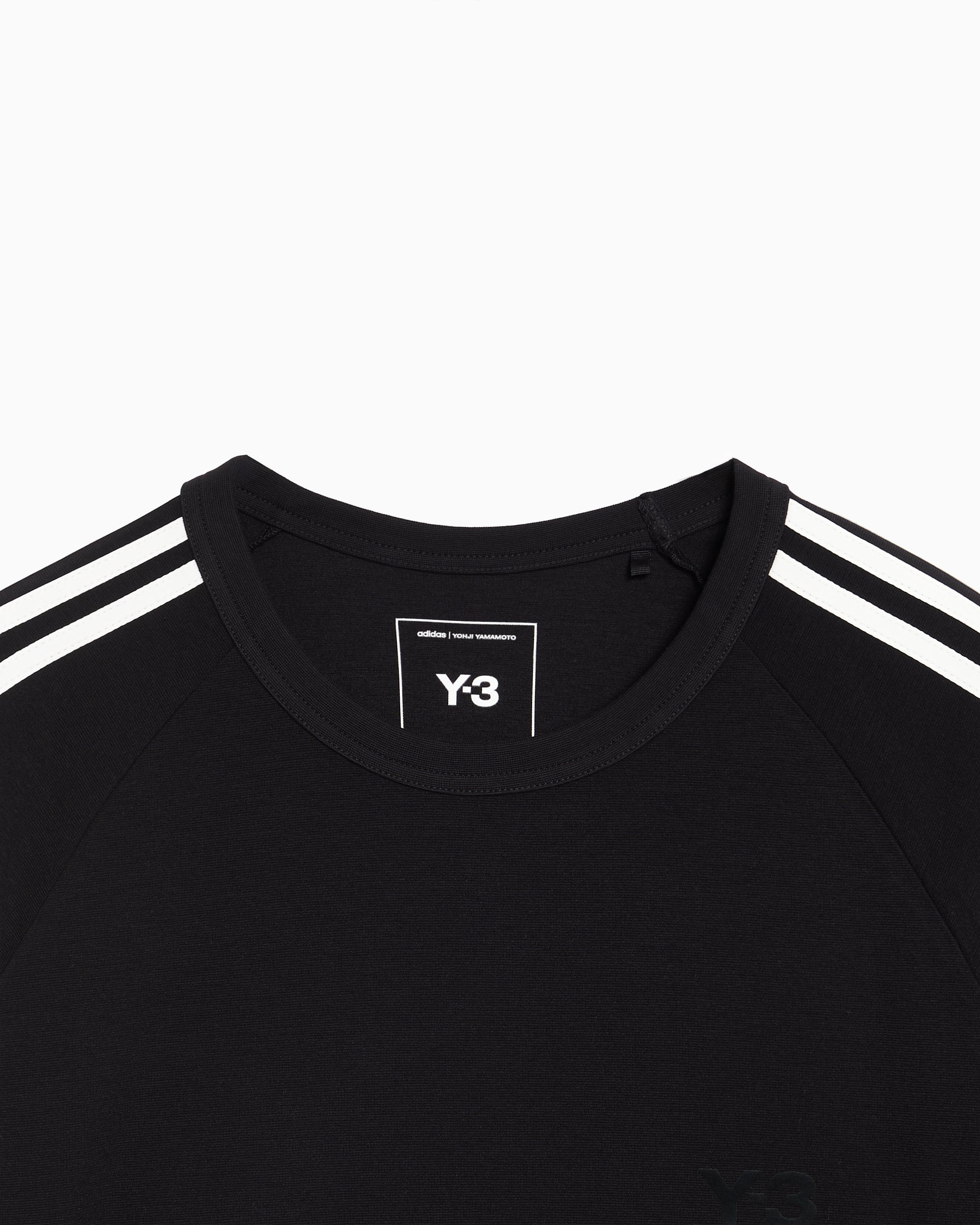 T-Shirts adidas Y-3 Wire Long-Sleeved Oversize Unisex T-Shirt - JW7351