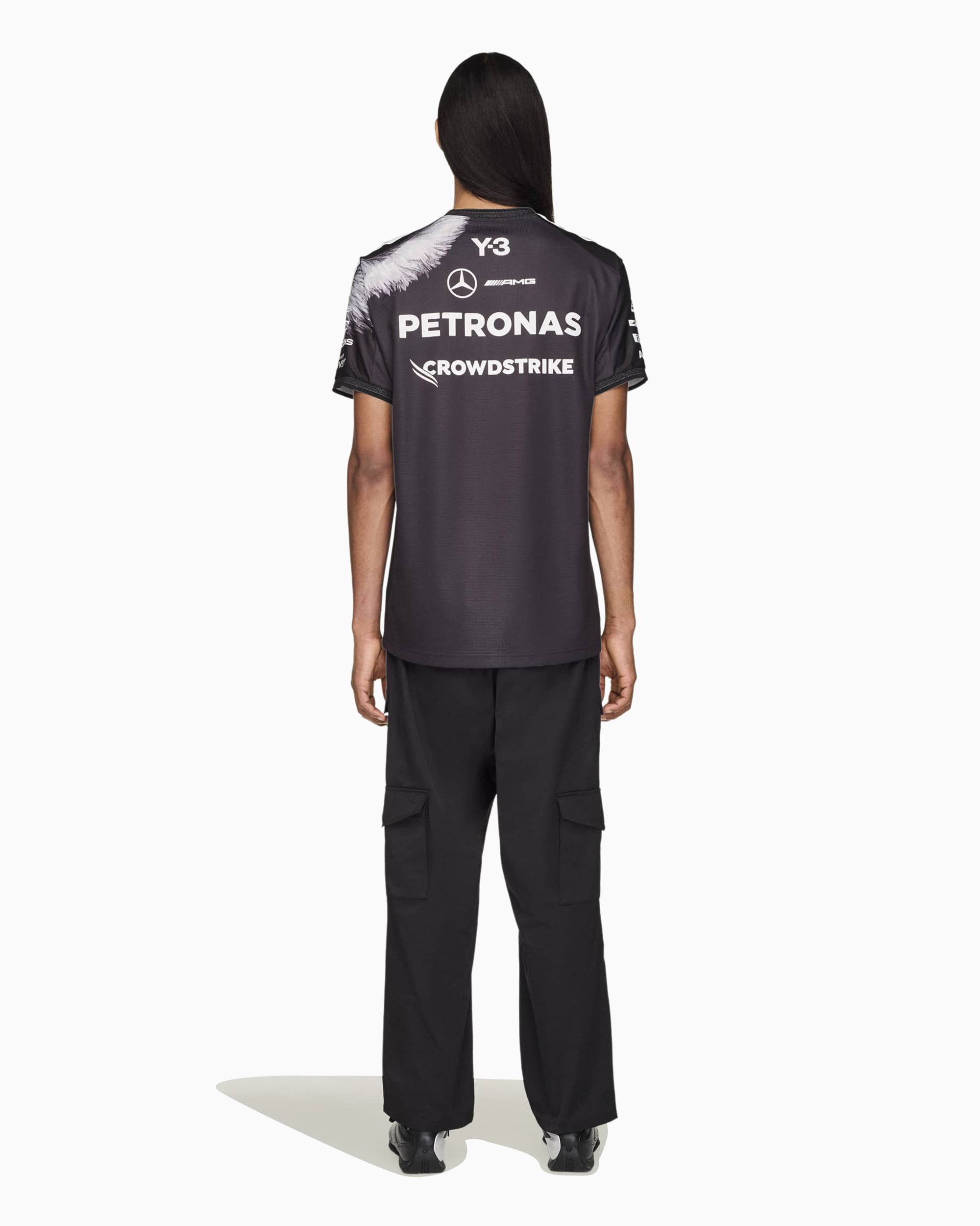 T-Shirt com gráfico adidas Y-3 x Mercedes AMG Petronas Team F1 
