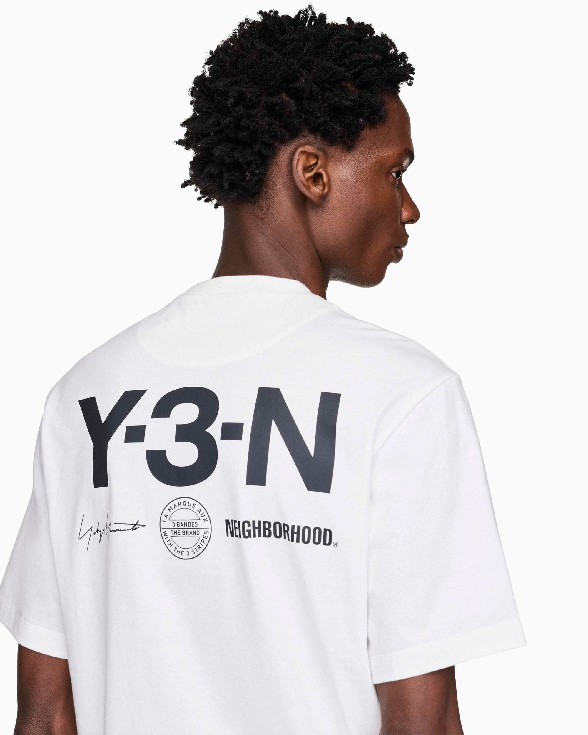 T-Shirts adidas Y-3 x Neighborhood Relaxed Men's T-Shirt - JX7437
