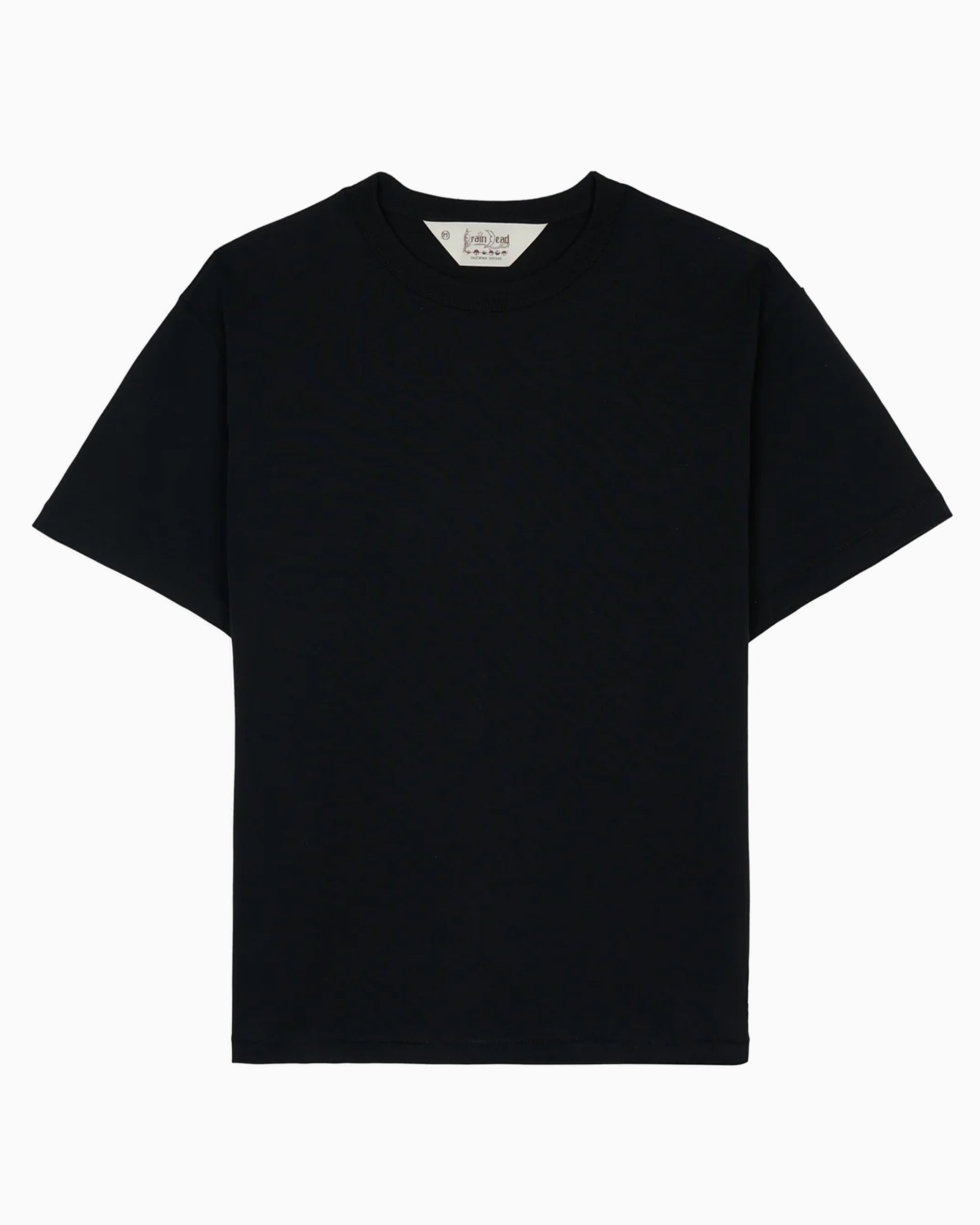 T-Shirts Brain Dead Easy Embroidered Crop Men's T-Shirt - BDS25T00004780BK01