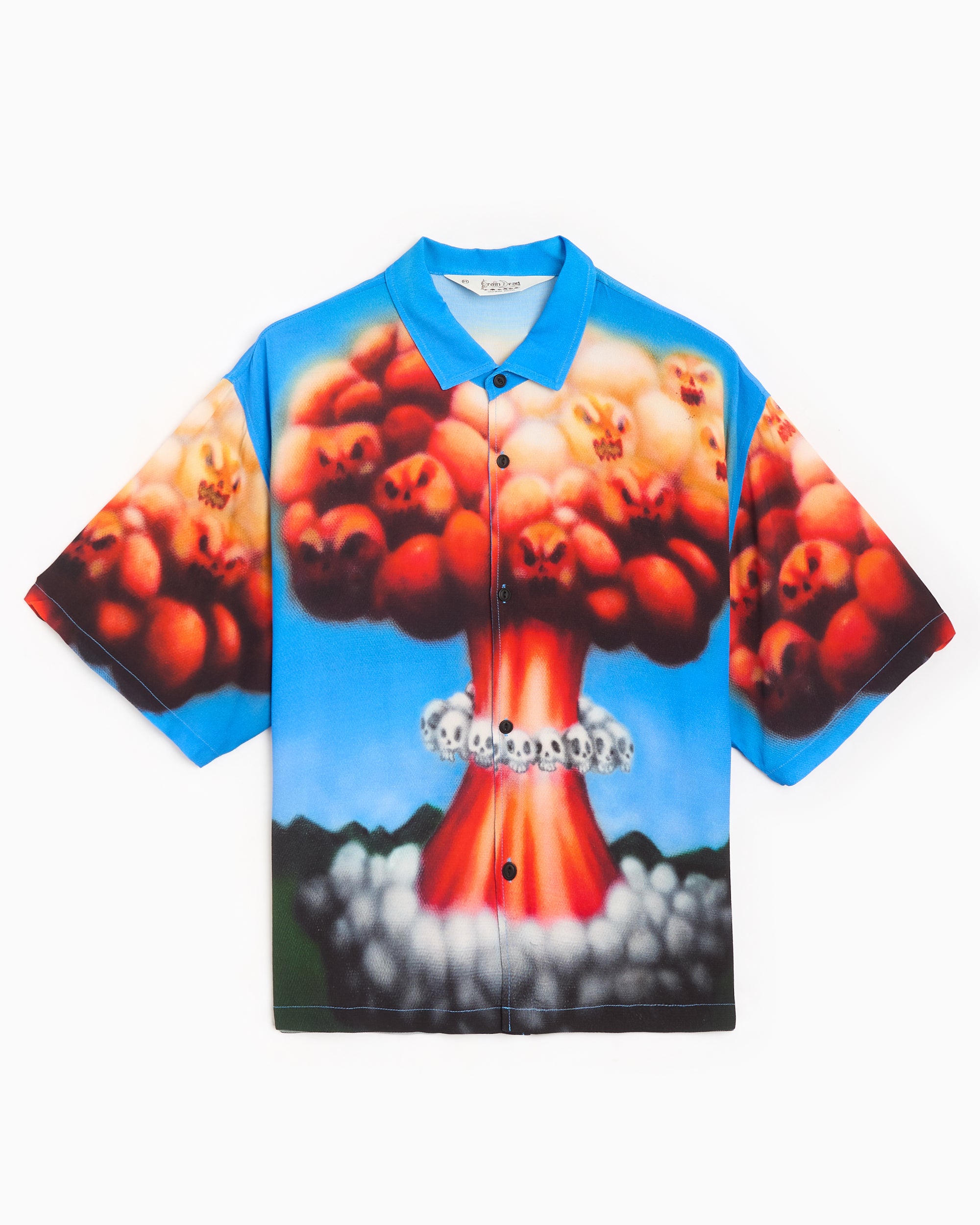 T-Shirts Brain Dead Explosion Graphic Relaxed Men's Jersey T-Shirt - BDP26T11004919BL01