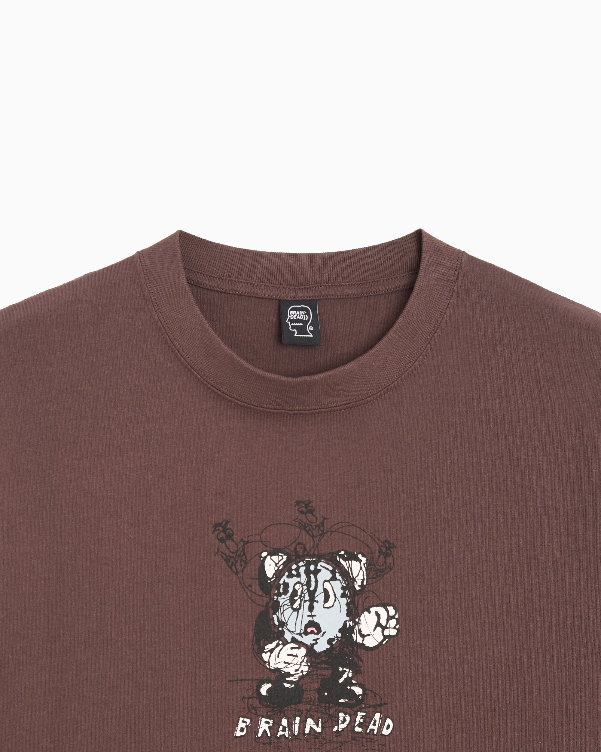 T-Shirts Brain Dead Time Is Nigh Graphic Men's T-Shirt - BDP26T00005057RD12