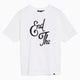 T-Shirt com gráfico Boxy by Parra End The Loungechair para homem