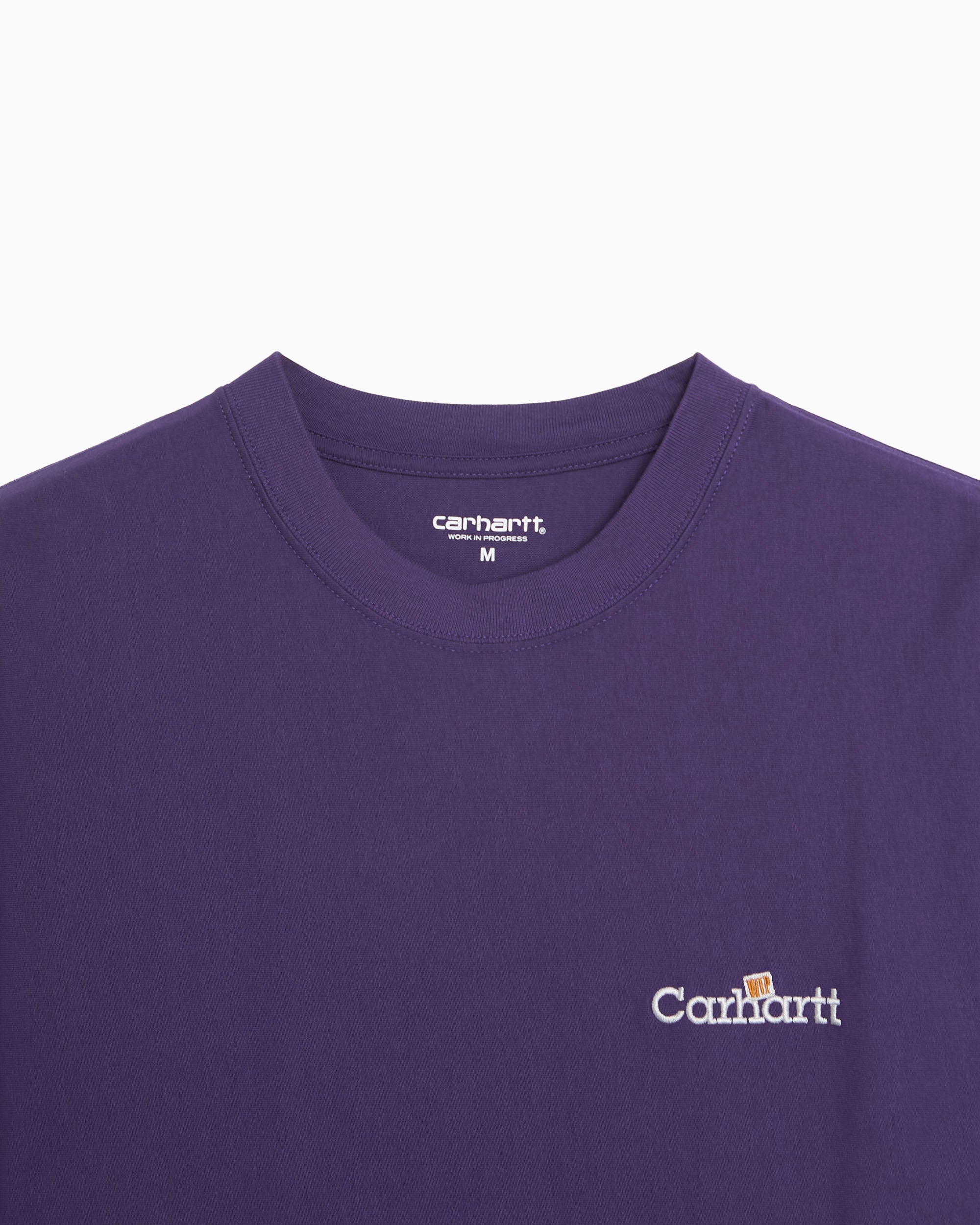 T-Shirts Carhartt WIP Label Embroidered Relaxed Unisex T-Shirt - I036180-3IIXX