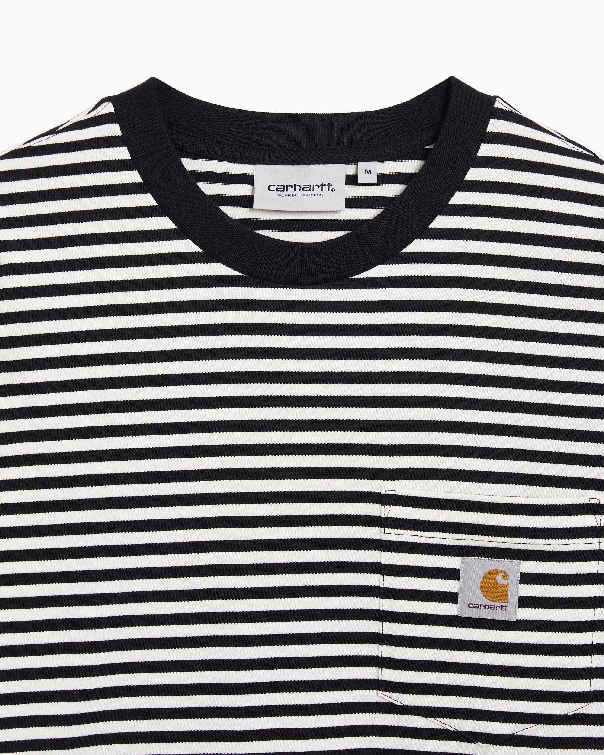 T-Shirt às riscas Carhartt WIP Verner Pocket Unisexo
