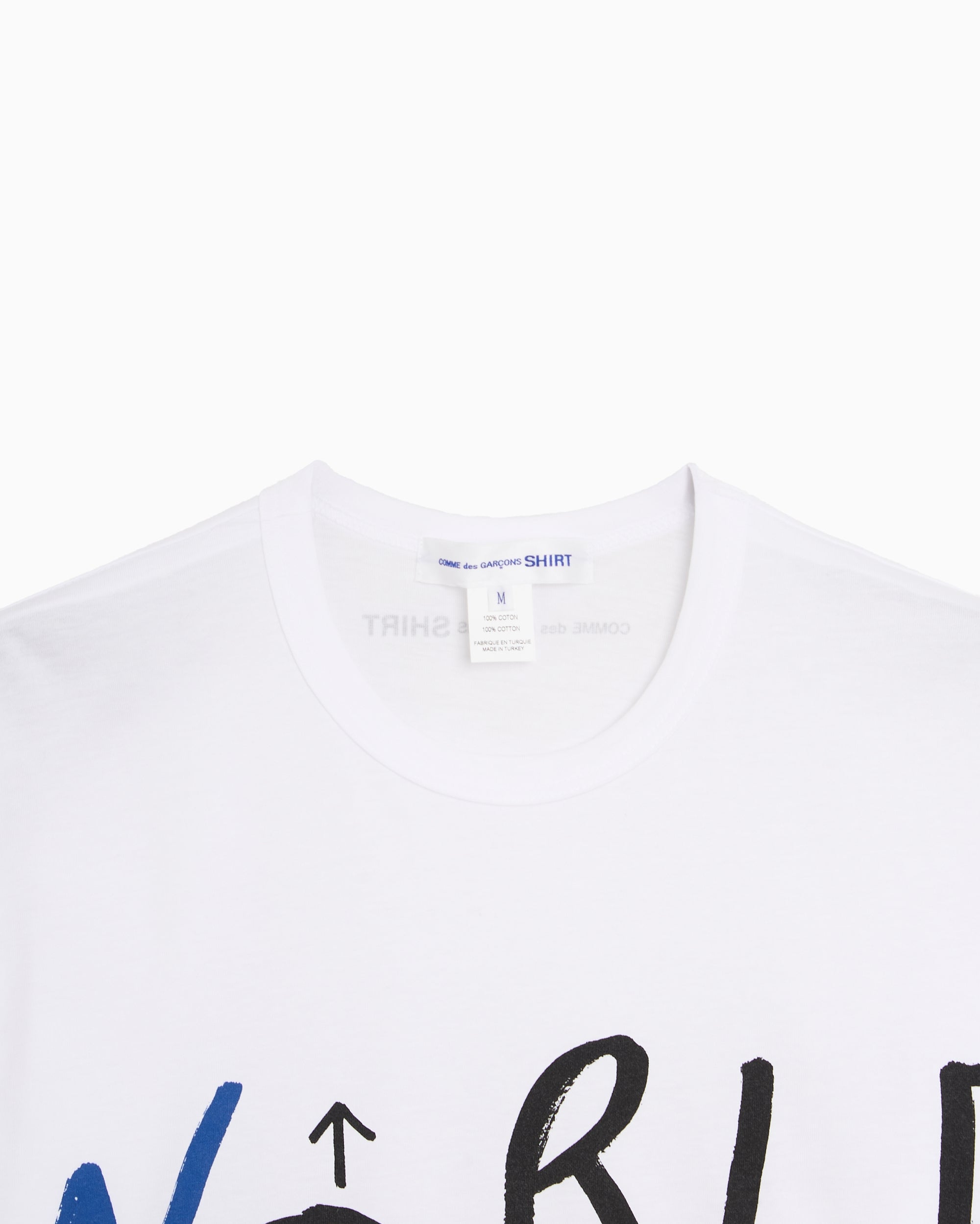 T-Shirt com gráfico Oversize Comme Des Garçons Shirt x Dan Perjovschi
