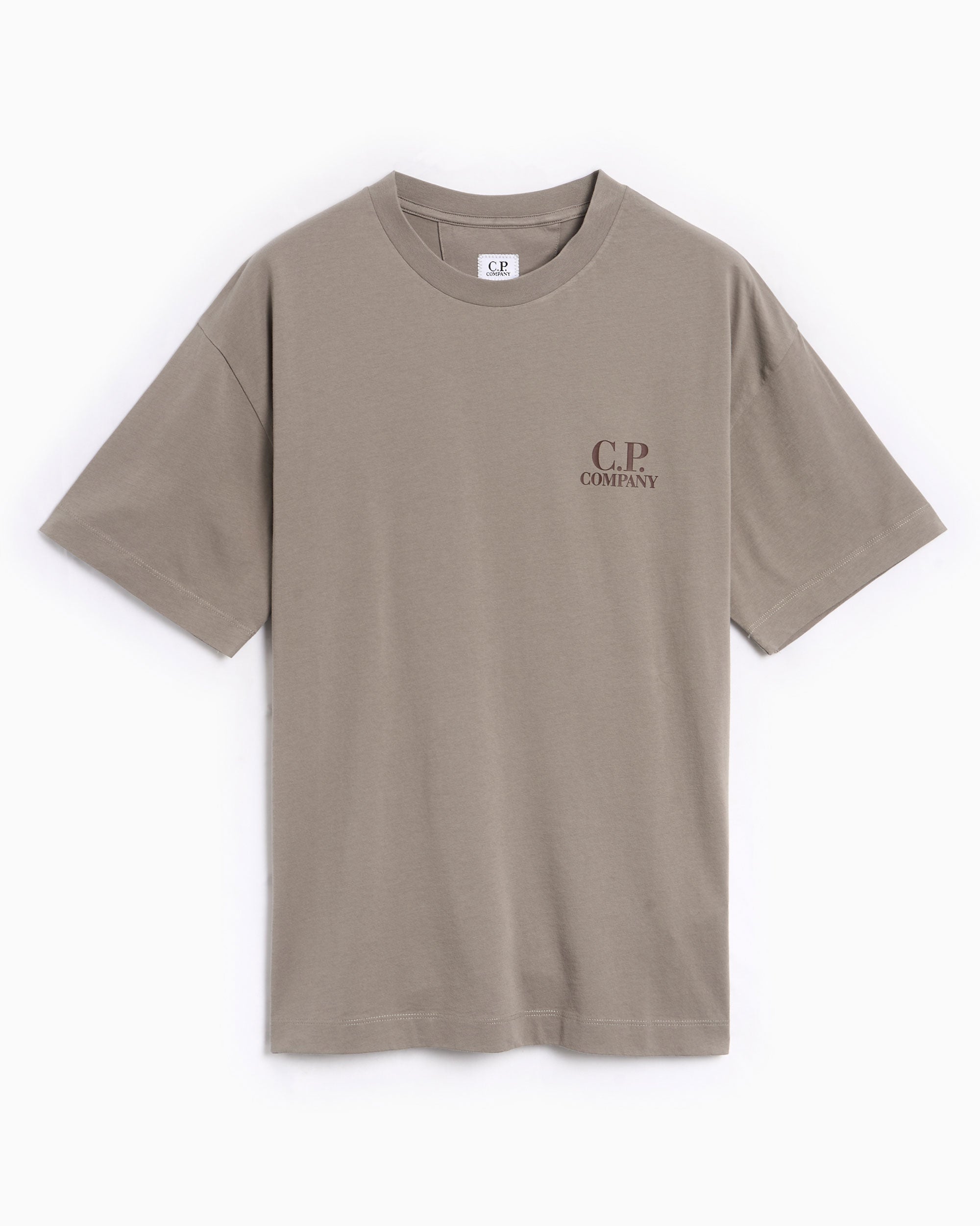 T-Shirts CP Company Logo Men's T-Shirt - 19CMTS103A005100W-356
