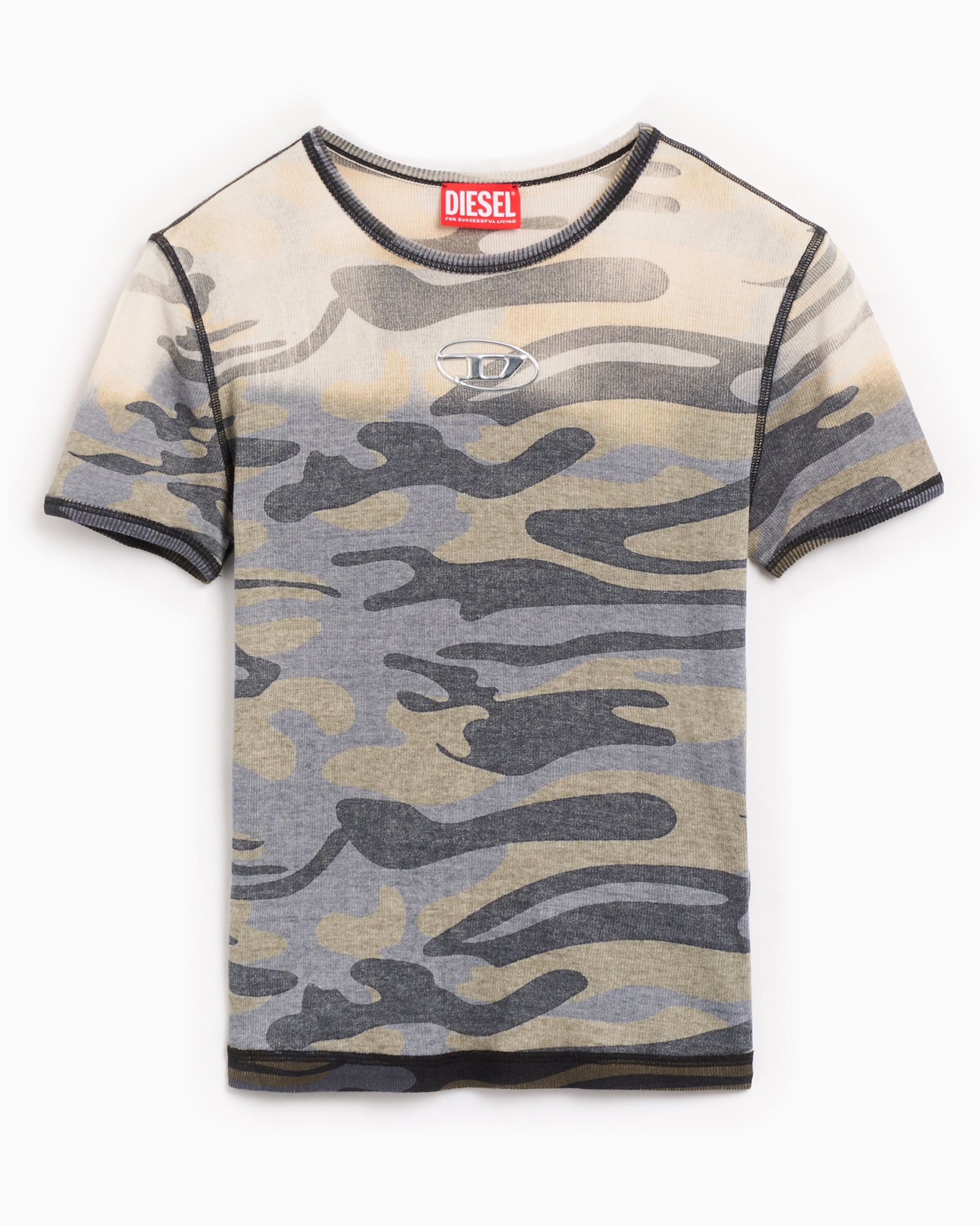 T-Shirts Diesel T-Eles Slim Women's T-Shirt - A14081-0AJCM-97WA