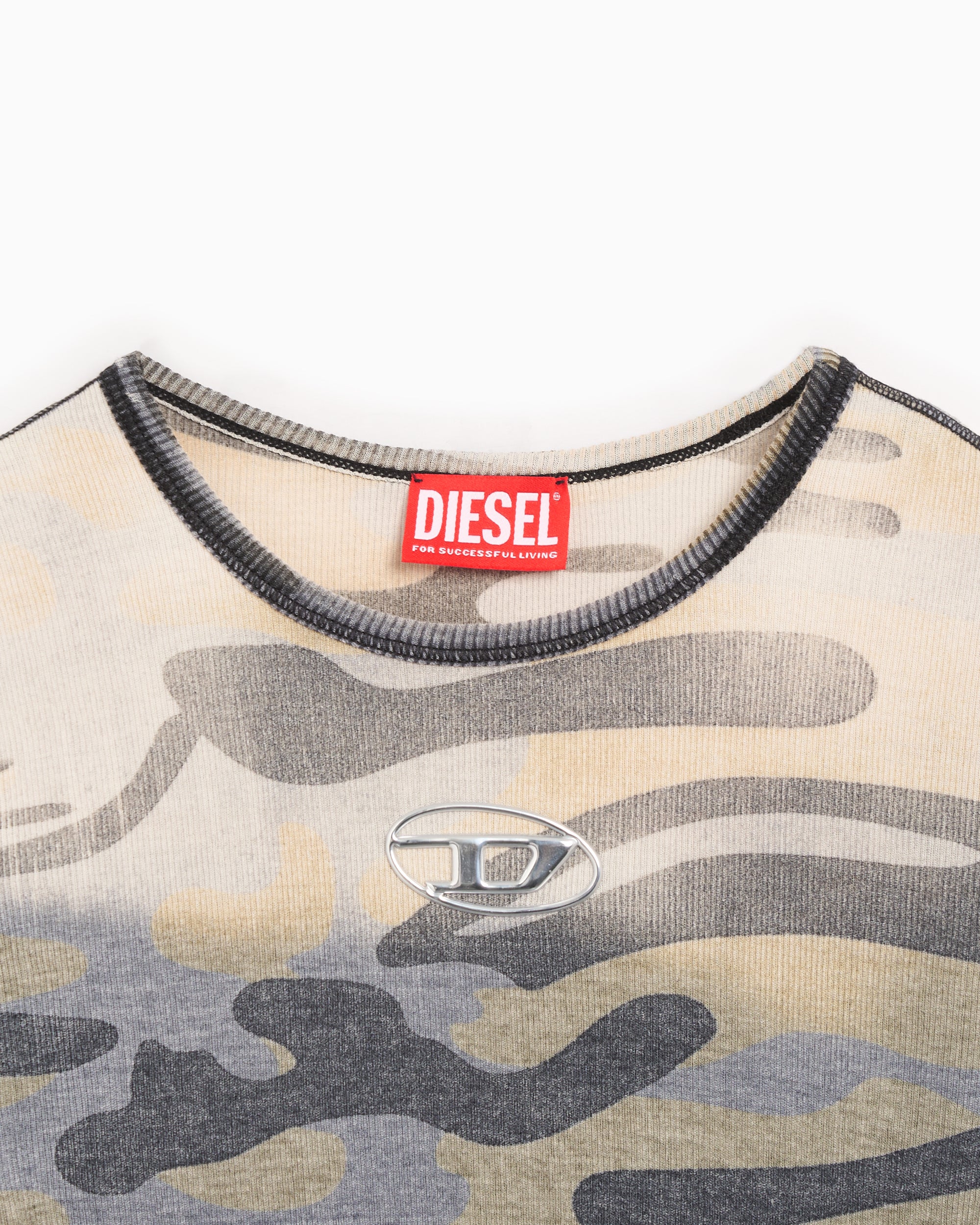 T-Shirts Diesel T-Eles Slim Women's T-Shirt - A14081-0AJCM-97WA