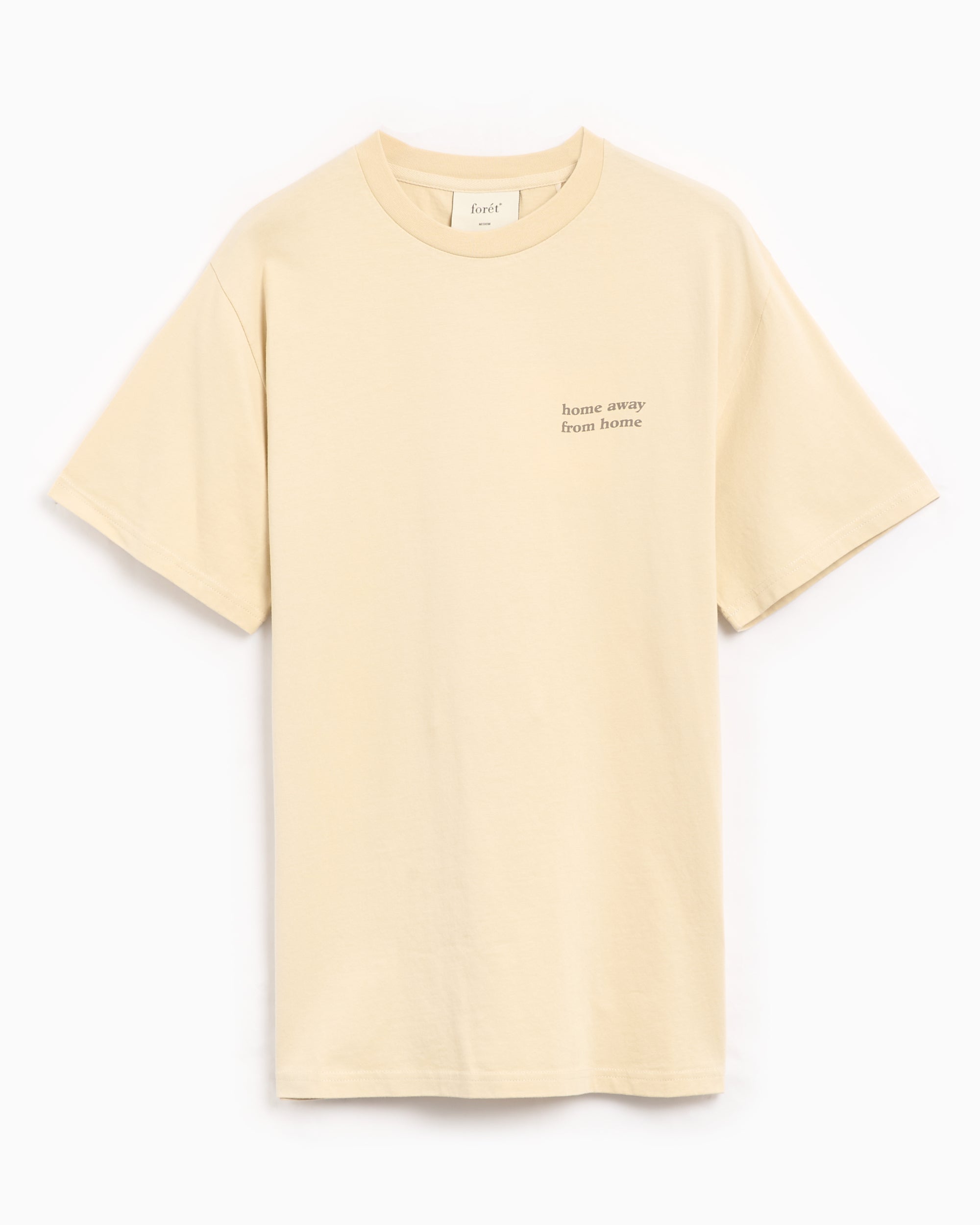 T-Shirts Forét Turn Men's T-Shirt Men's T-Shirt - F4083-OAT