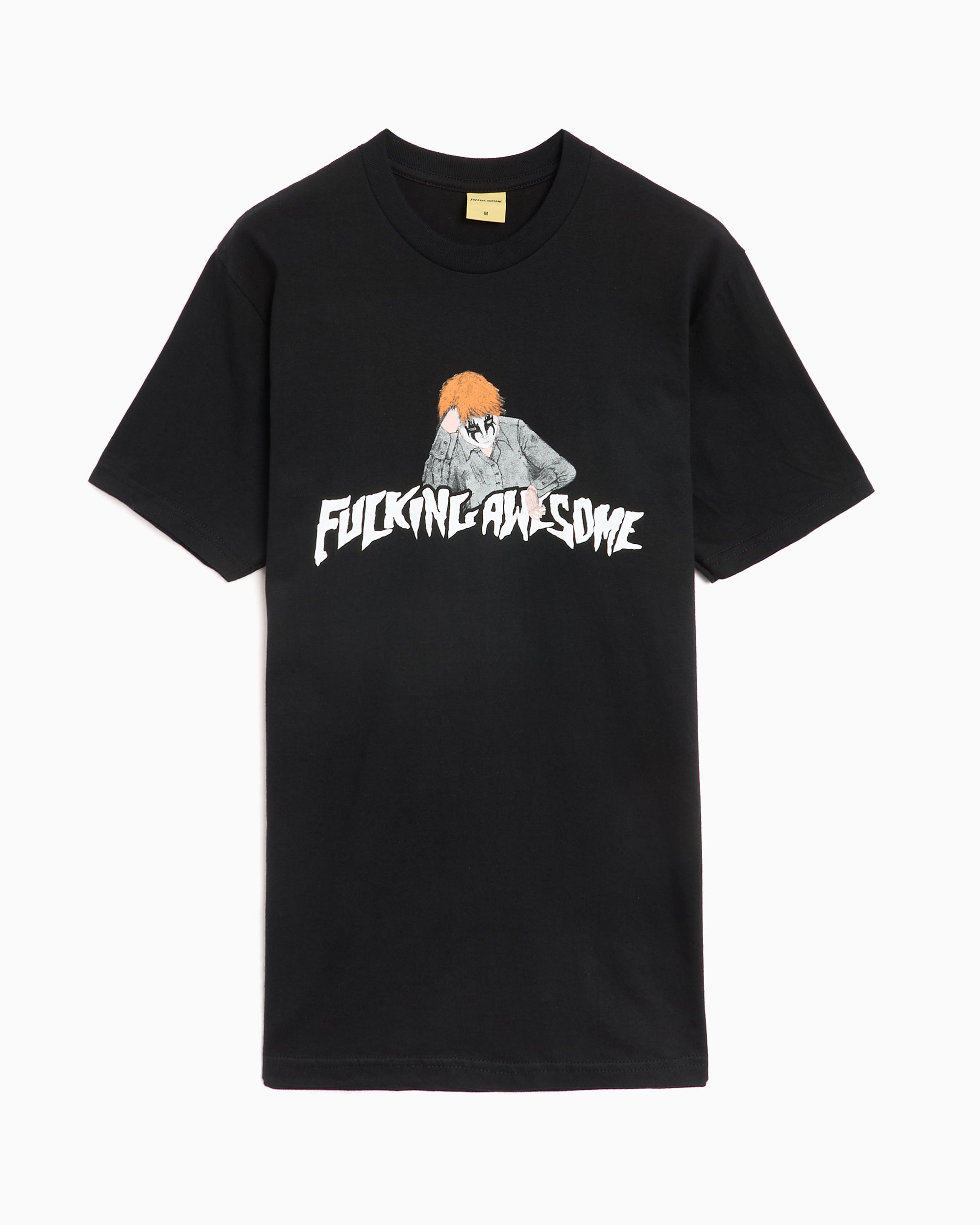 T-Shirts Fucking Awesome Aidan Painting Stamp Logo Men's T-Shirt Men's T-Shirt - PN25513