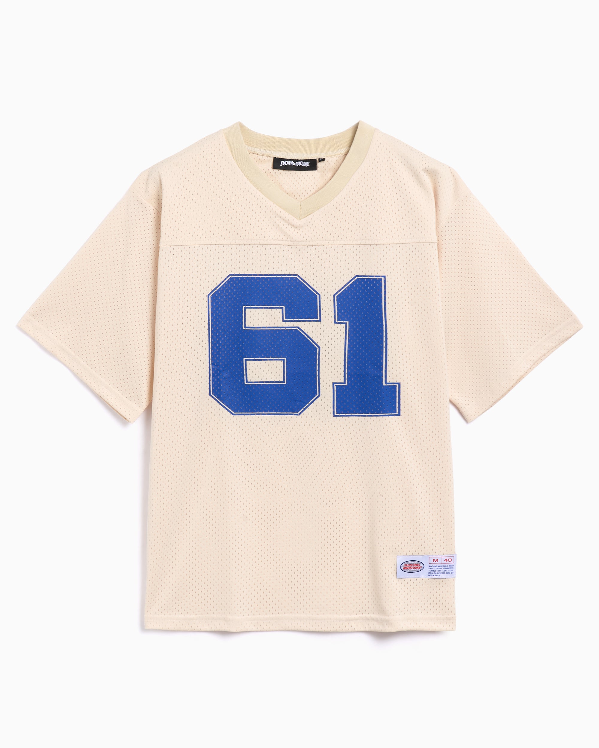 トップス FUCKING AWESOME STAMP LOGO JERSEY Jersey T-Shirt Fucking Awesome Stamp Logo Practice para homem