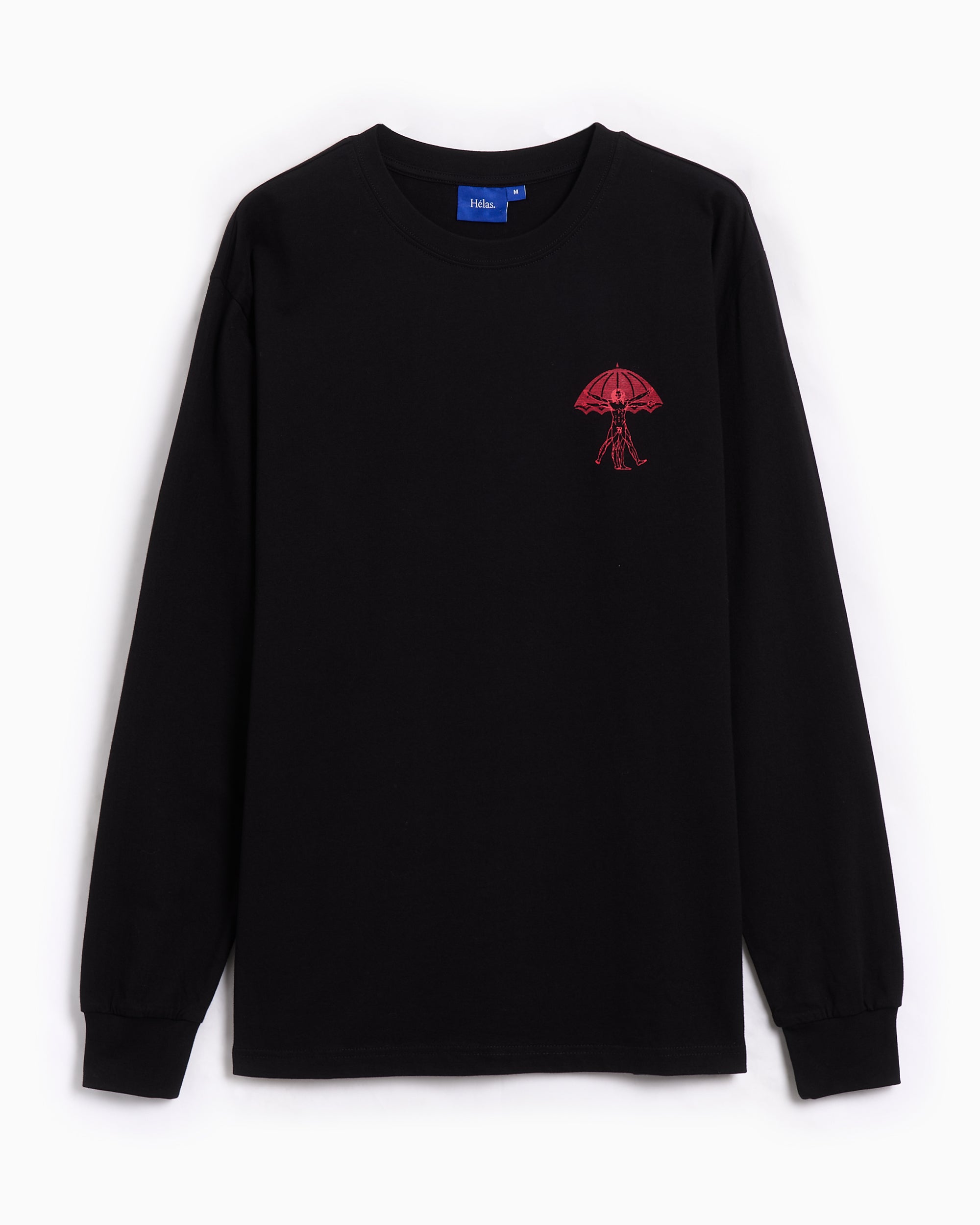 T-Shirts Hélas. Vitruve Graphic Long-Sleeved Relaxed Men's T-Shirt - A05S3D1TEELSL02