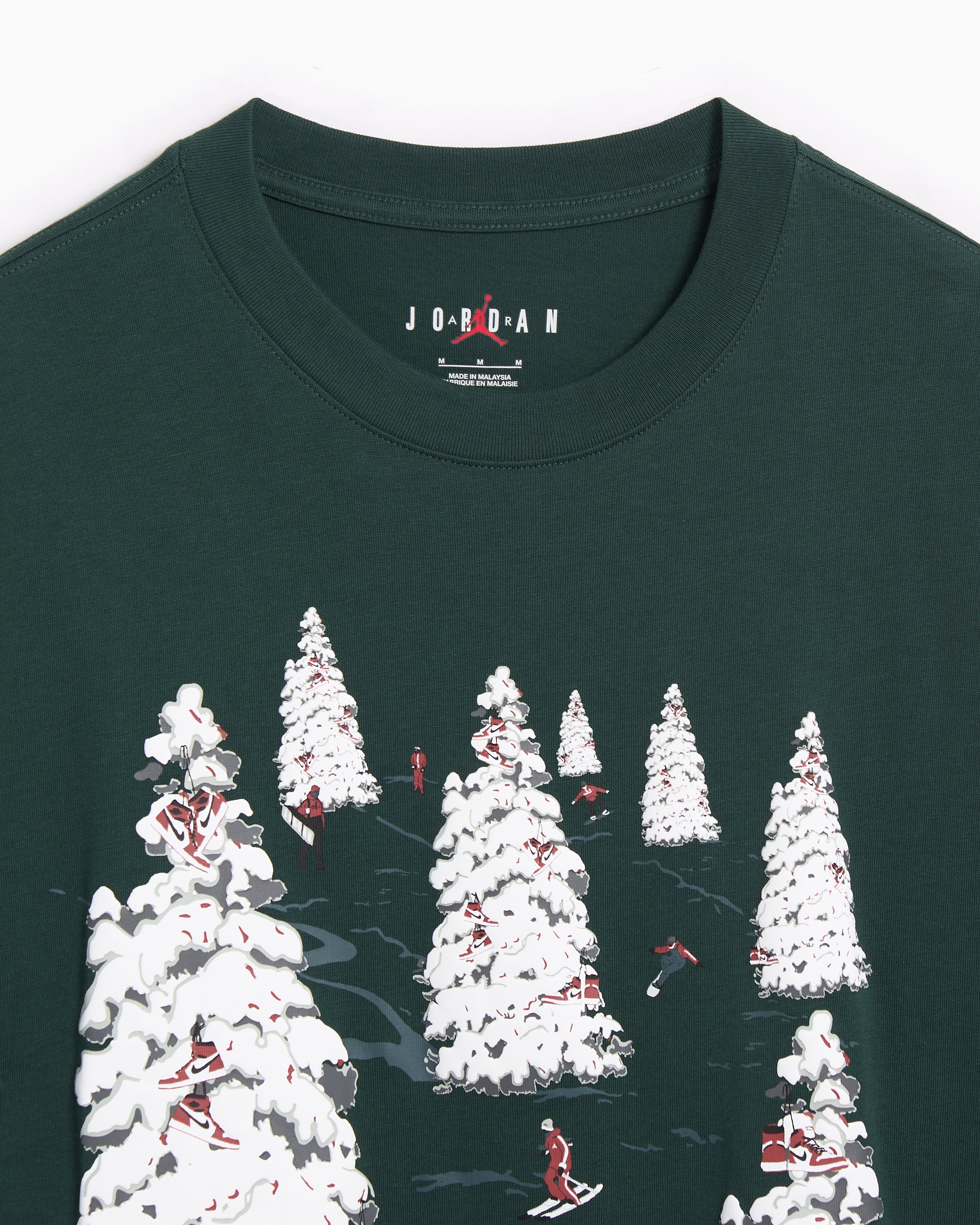 T-Shirts Jordan Brooklyn Holiday Graphic Relaxed Men's T-Shirt - HQ9031-316