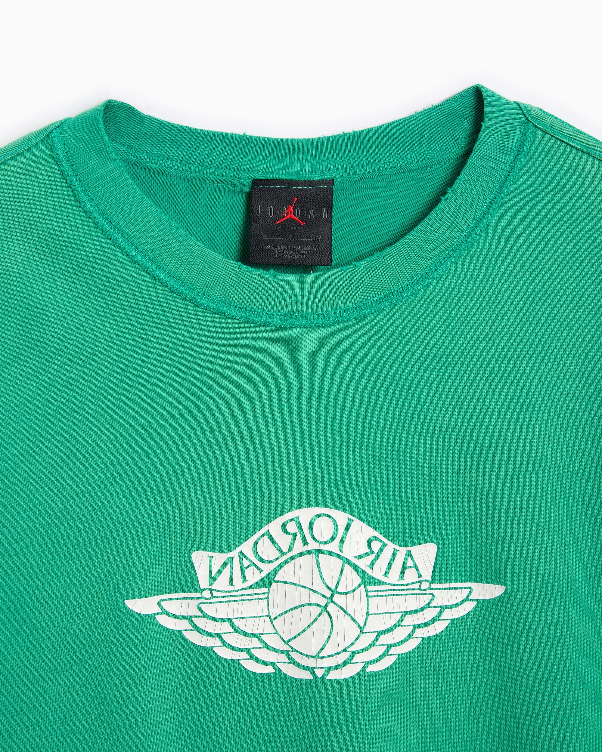 T-Shirts Jordan Rare Air "Stadium Green" Logo Men's T-Shirt - IB3130-324