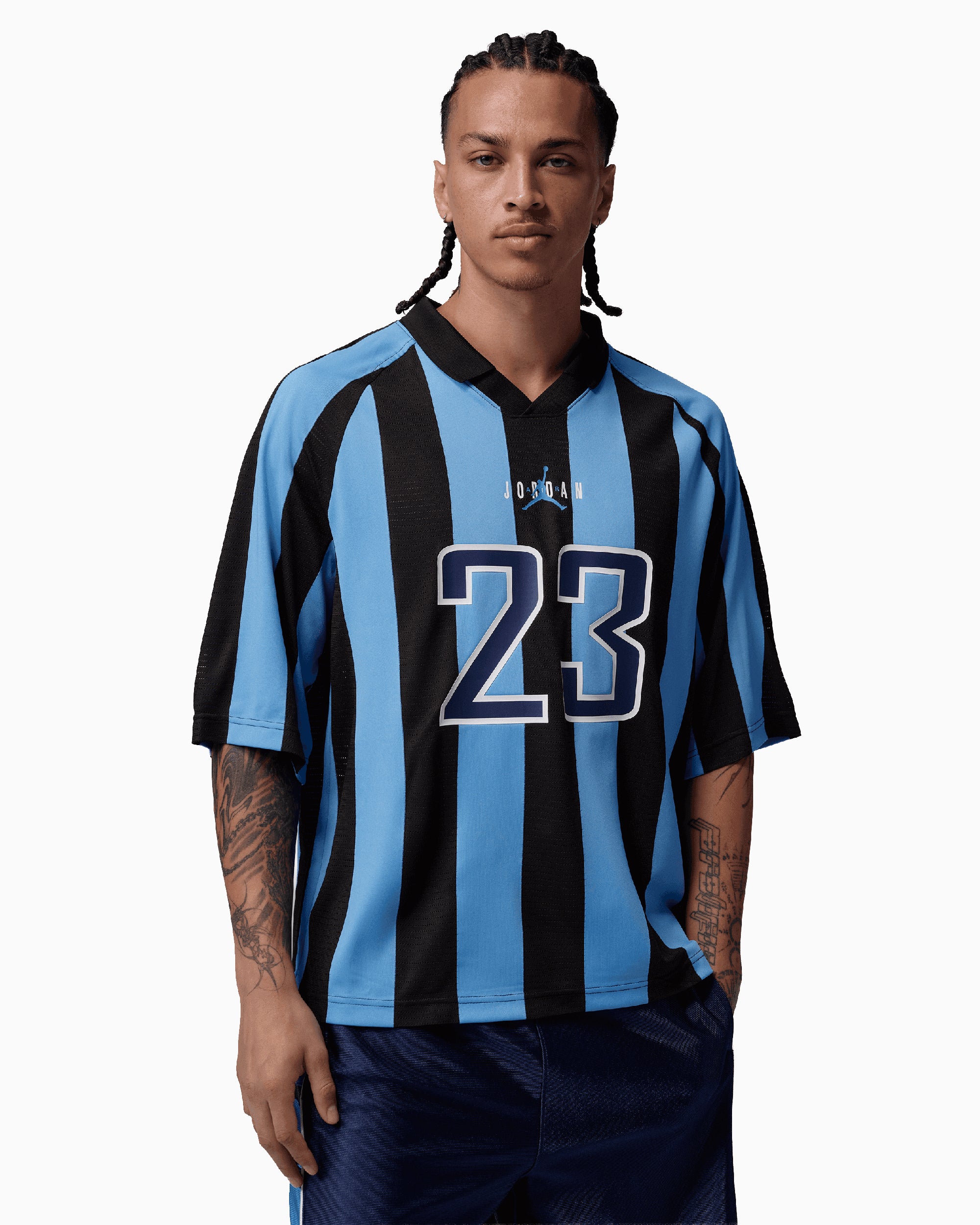 T-Shirts Jordan Terrace Striped Relaxed Men's Jersey T-Shirt - IF1925-412