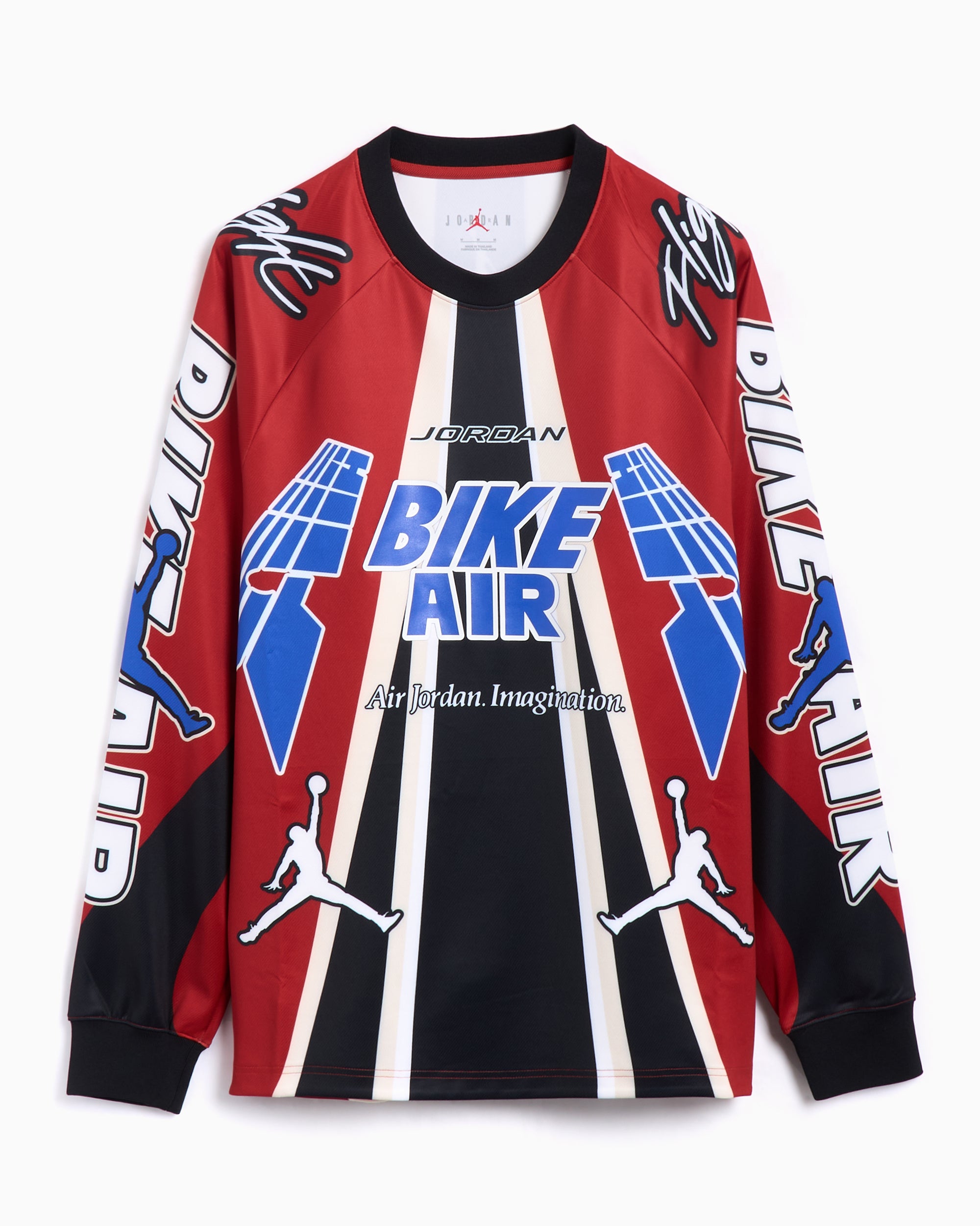 T-Shirt Oversize Jordan x Nigel Sylvester Bike Men's Long Sleeve T-Shi