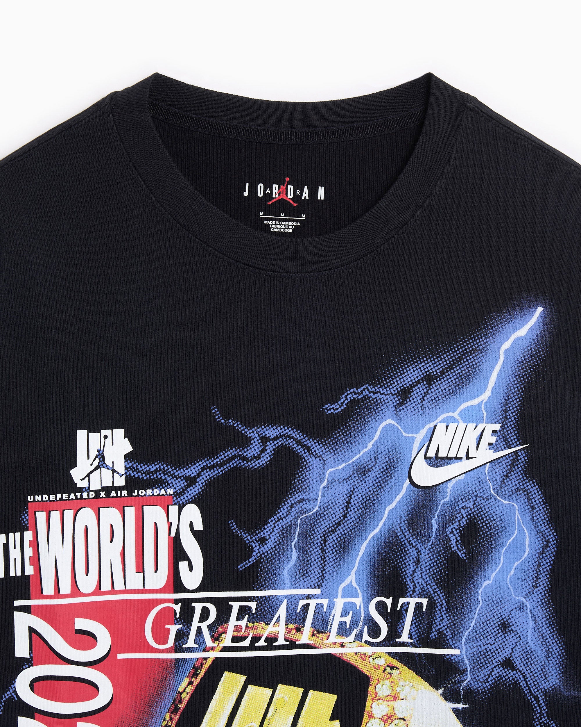 T-Shirts Jordan x UNDEFEATED Graphic Men's T-Shirt - IB6589-010