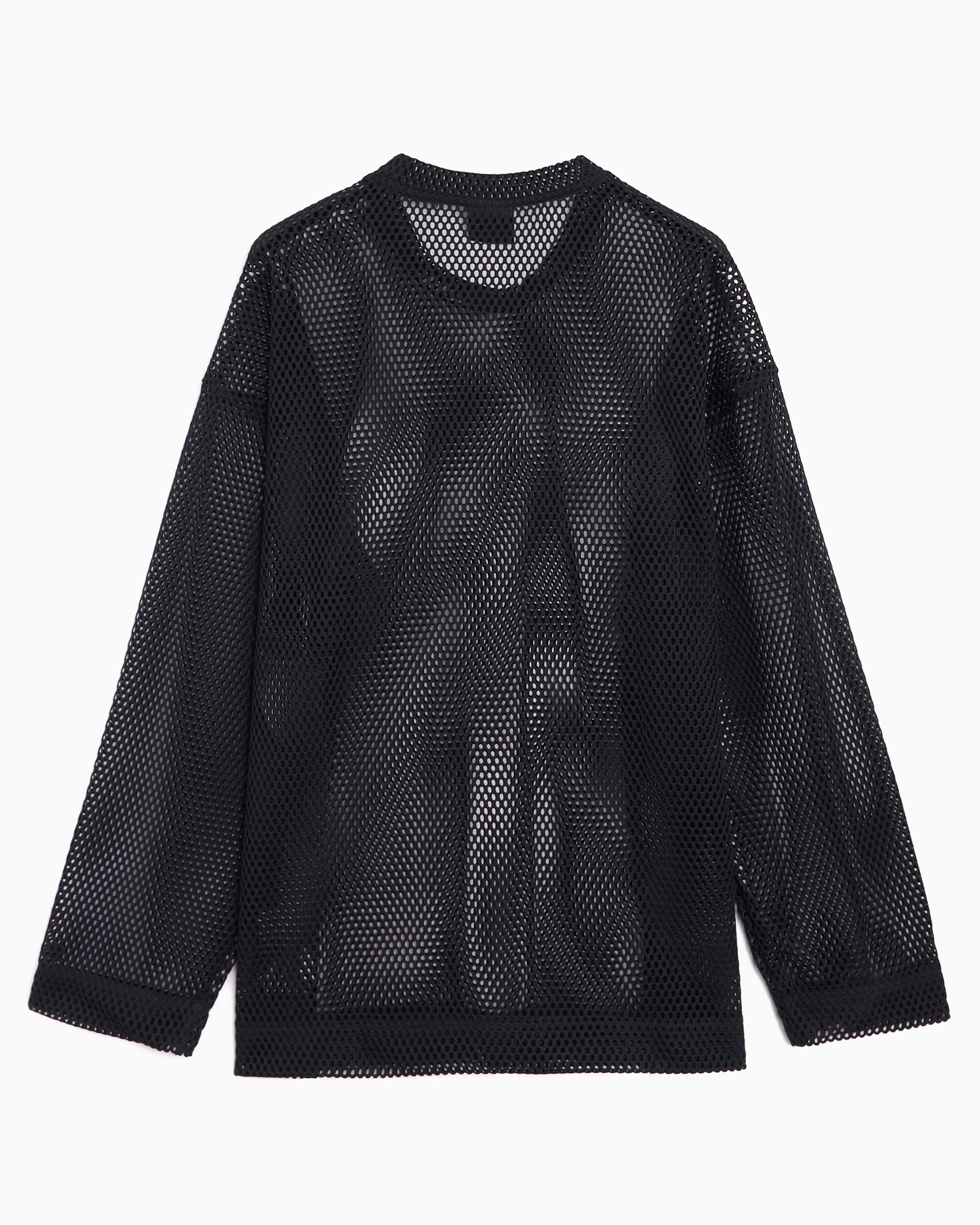 Jordan x Union x Fragment メッシュTシャツ Jersey T-Shirt com gráfico Oversize de manga comprida Jordan x UNION L