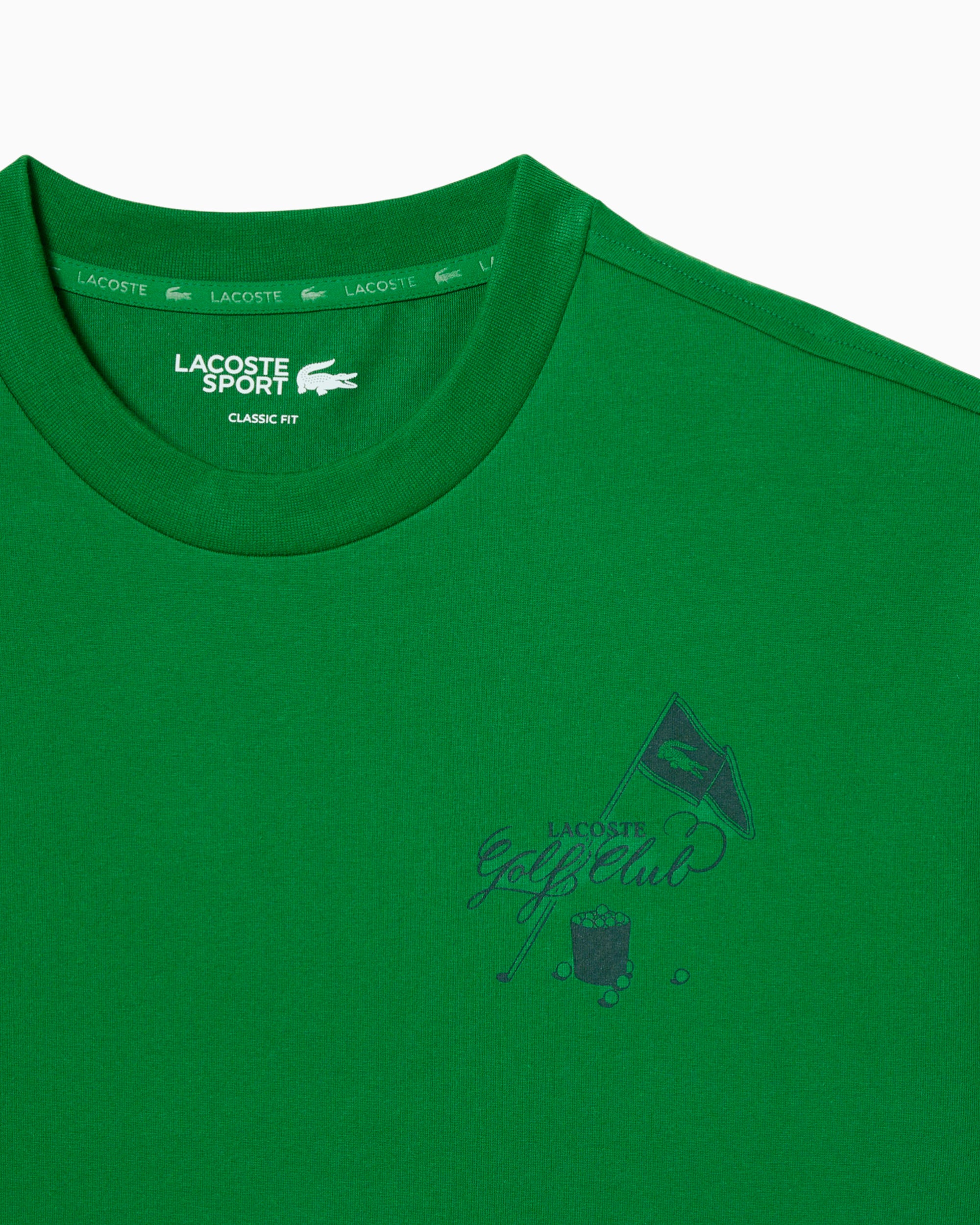 T-Shirts Lacoste Ultra Dry Golf Graphic Men's T-Shirt - TH7042-00-59X