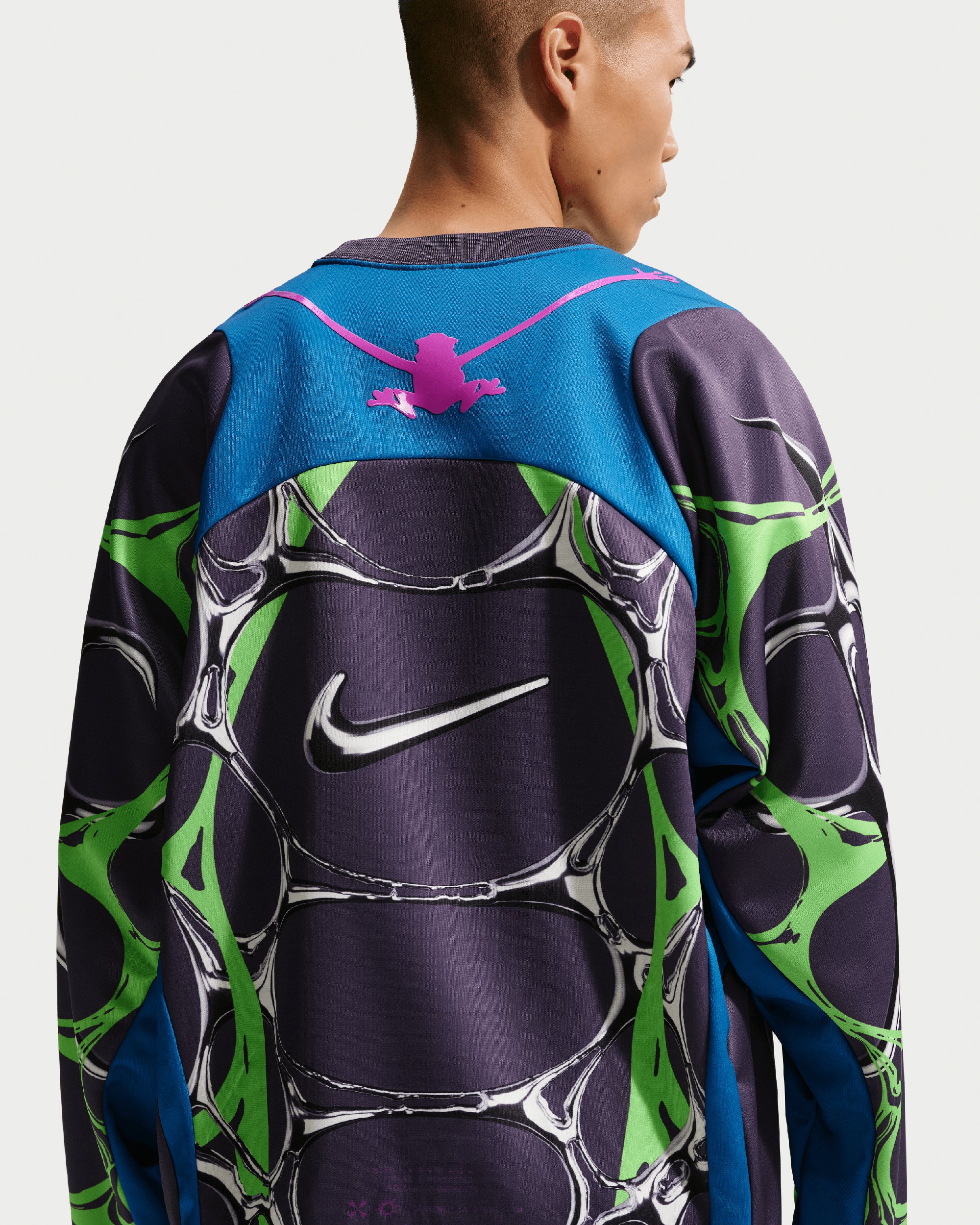 T-Shirts Nike Project F.R.O.G. Jelly Cage Graphic Long-Sleeved Oversize Men's Jersey T-Shirt - IF1294-490