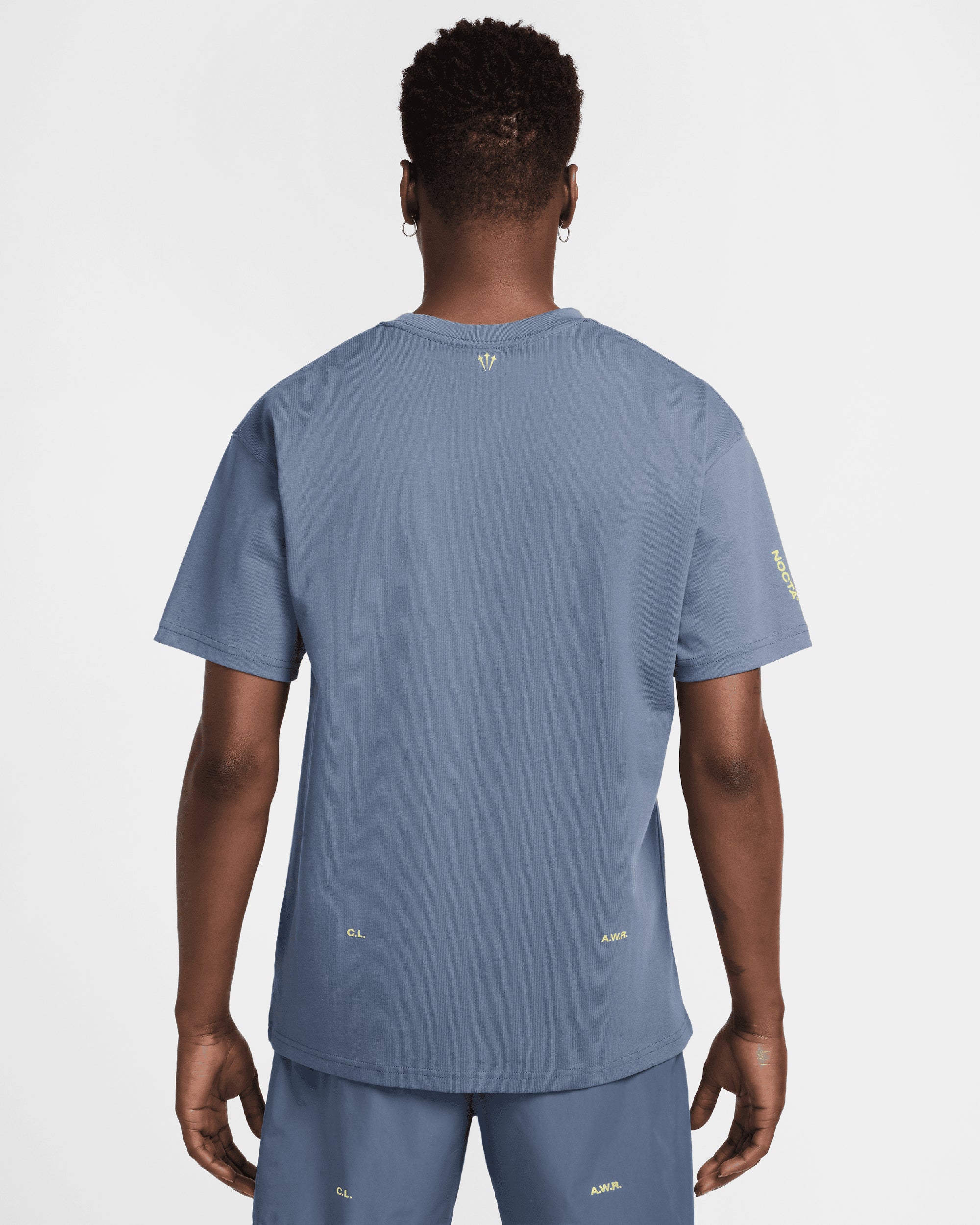 Nike NOCTA 半袖Tシャツ XS ブルー T-Shirt com logótipo Relaxed Nike x Drake NOCTA NRG CS para homem