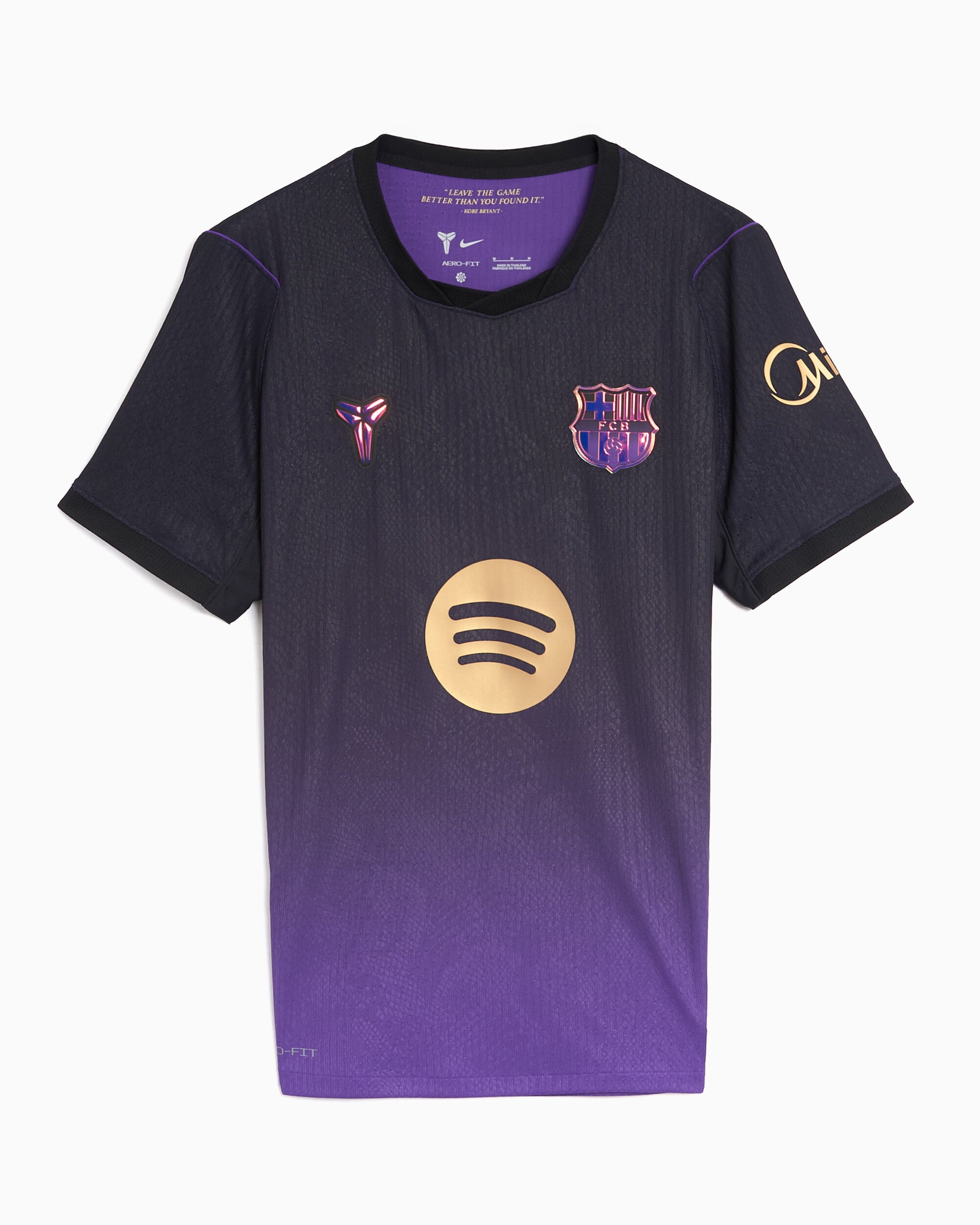 FC Barcelona x Kobe メンズSサイズ Jersey T-Shirt Nike x Kobe Bryant x FC Barcelona Away para homem