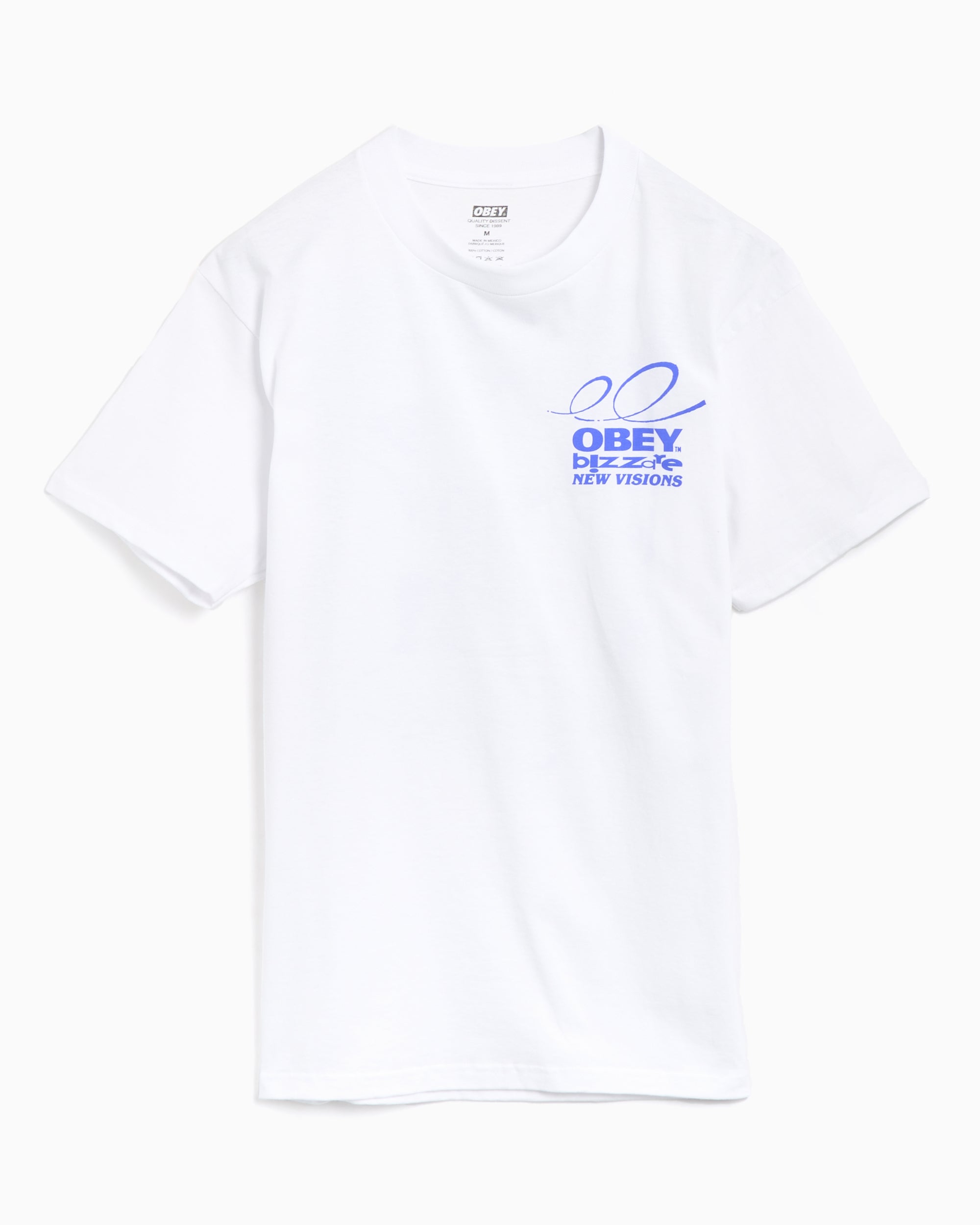 T-Shirts OBEY Clothing Obey Bizzare New Visions Men's T-Shirt Men's T-Shirt - 165264057-WHT