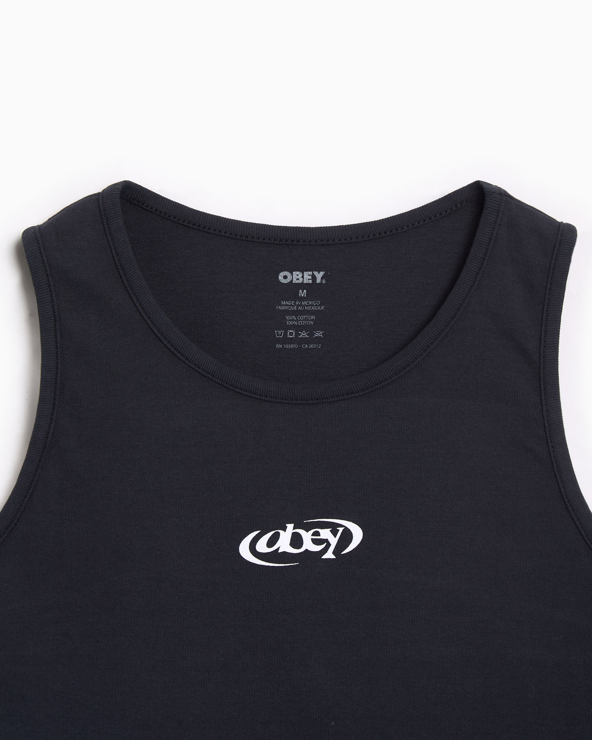T-Shirts OBEY Clothing Planet Slim Women's Tank Top - 268052683-BLK