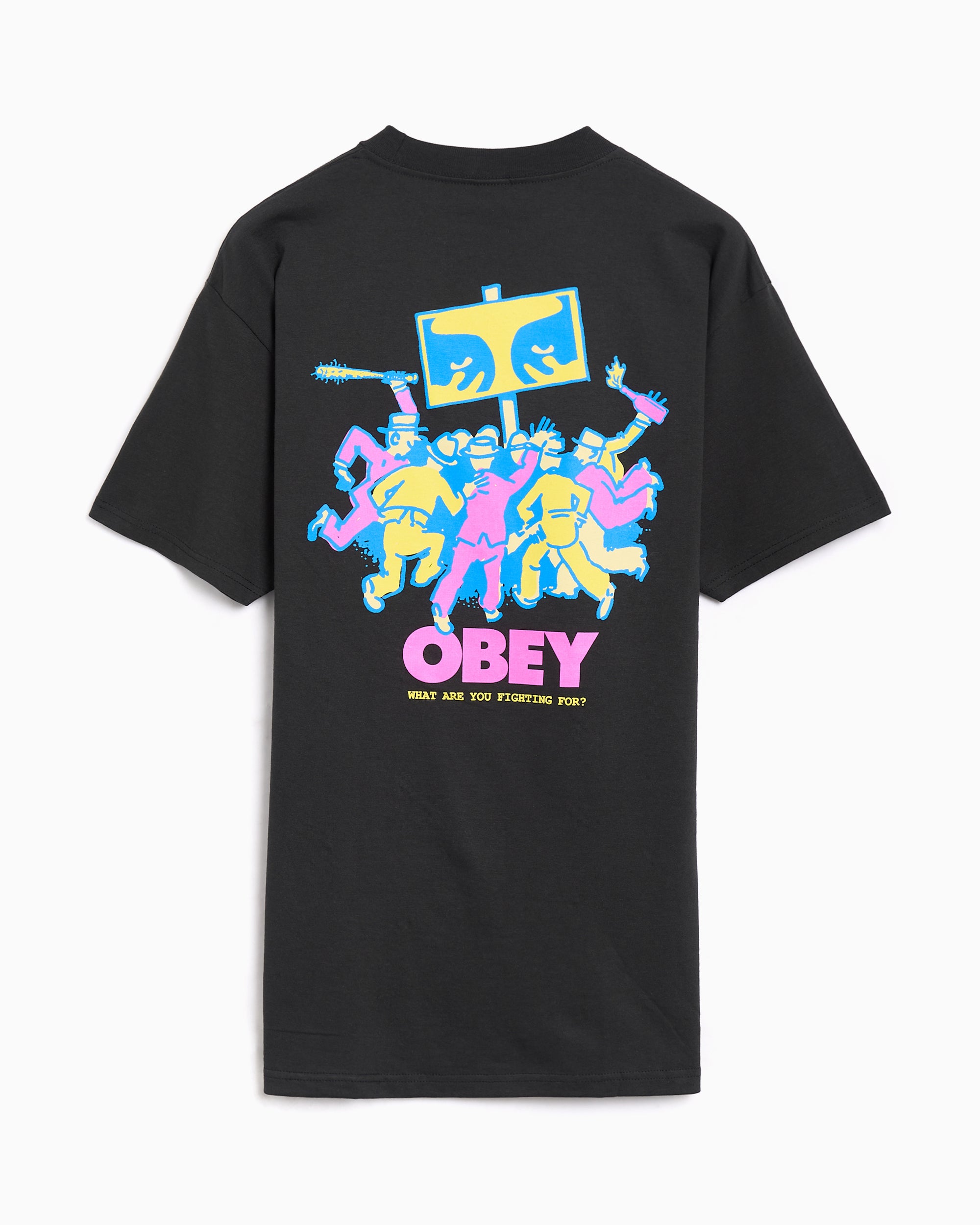 T-Shirts OBEY Clothing Steady Mobbin Graphic Men's T-Shirt - 165264271-VBL