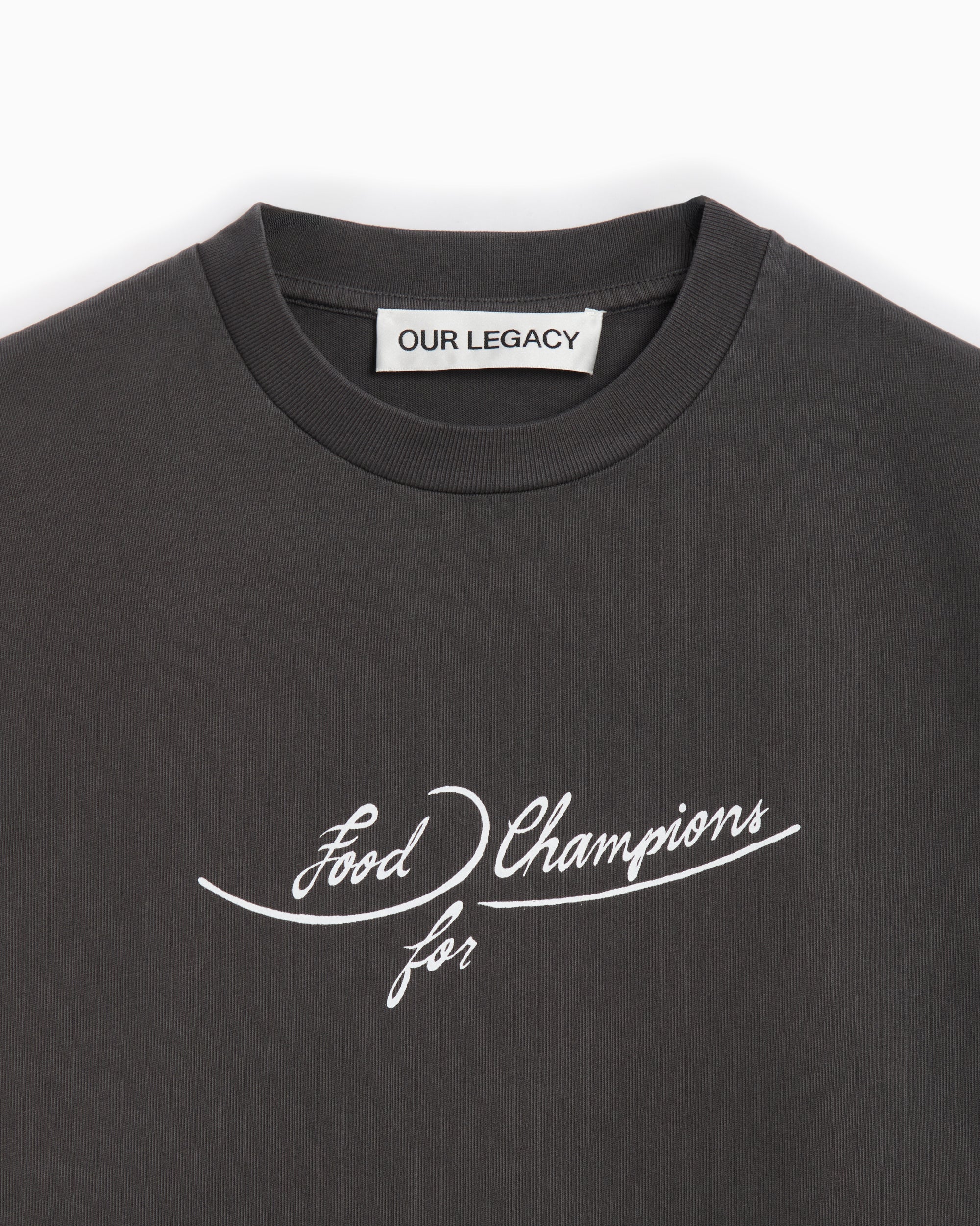 T-Shirts Our Legacy Food Champions For Men's Box T-Shirt Boxy Men's T-Shirt - M4246BPB