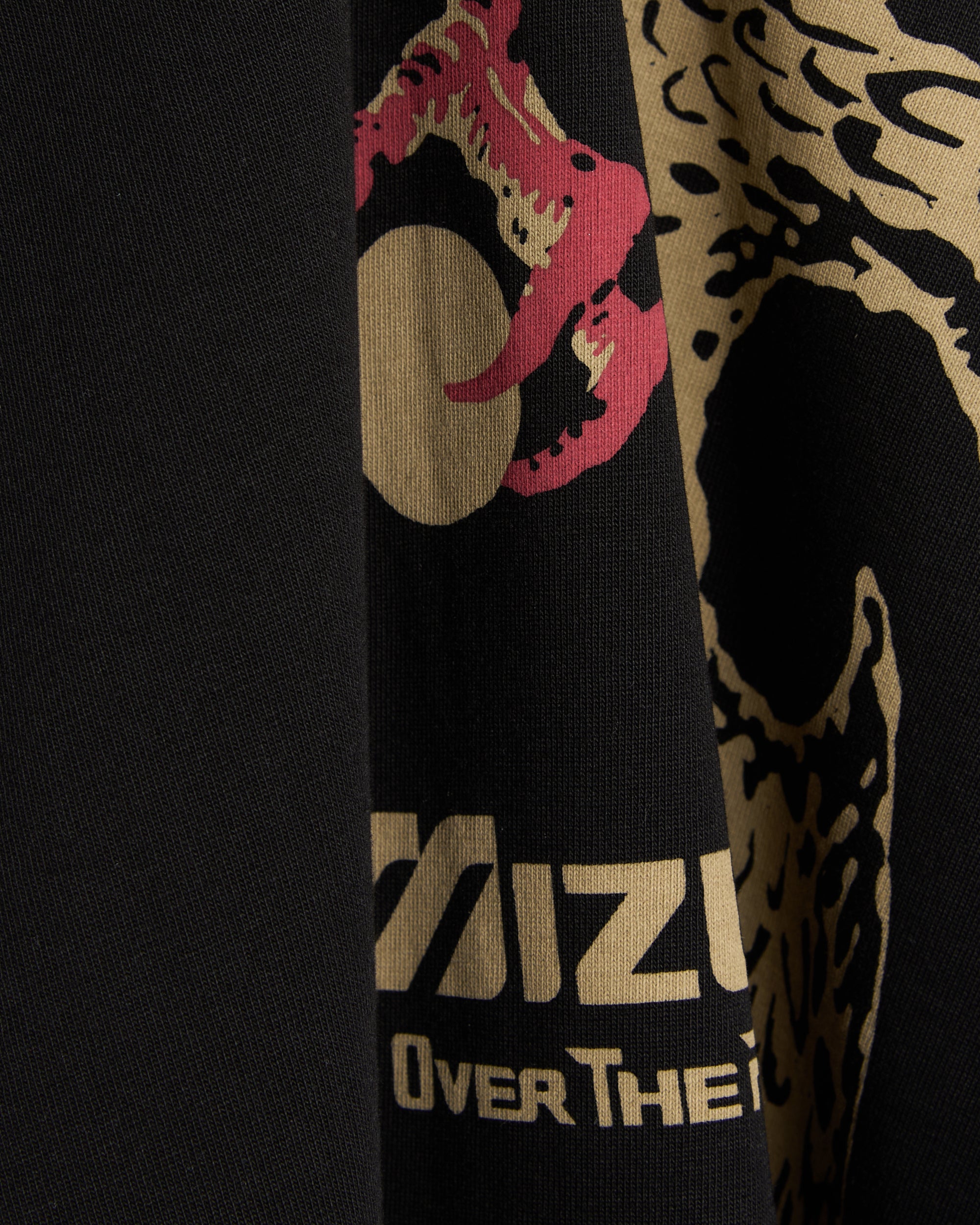 T-Shirts OVER THE PITCH x Mizuno Graphic Oversize Men's T-Shirt - 32TPAI0209