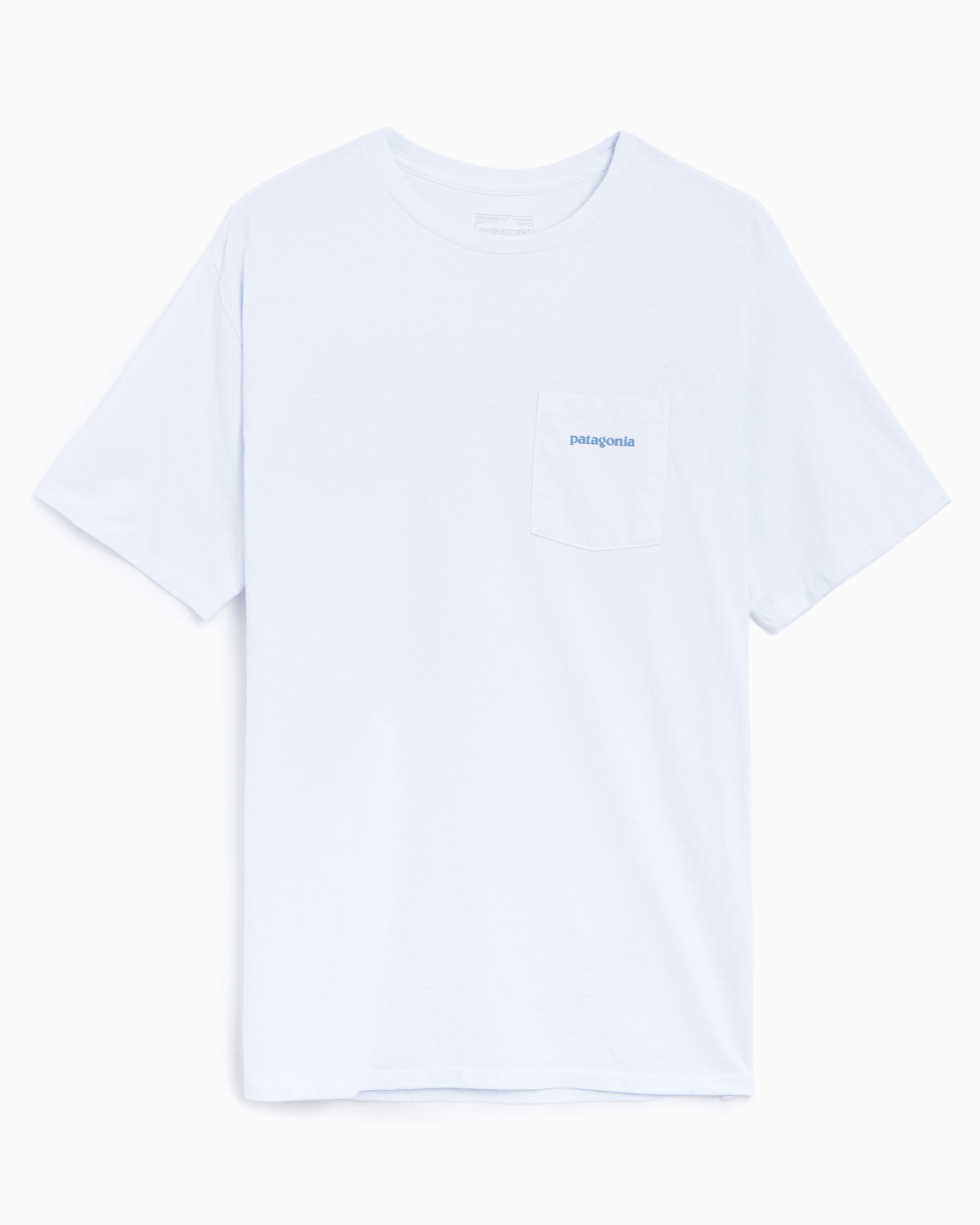 T-Shirts Patagonia Boardshort Logo Pocket Responsibili-Tee Men's T-Shirt - 37655-WHI