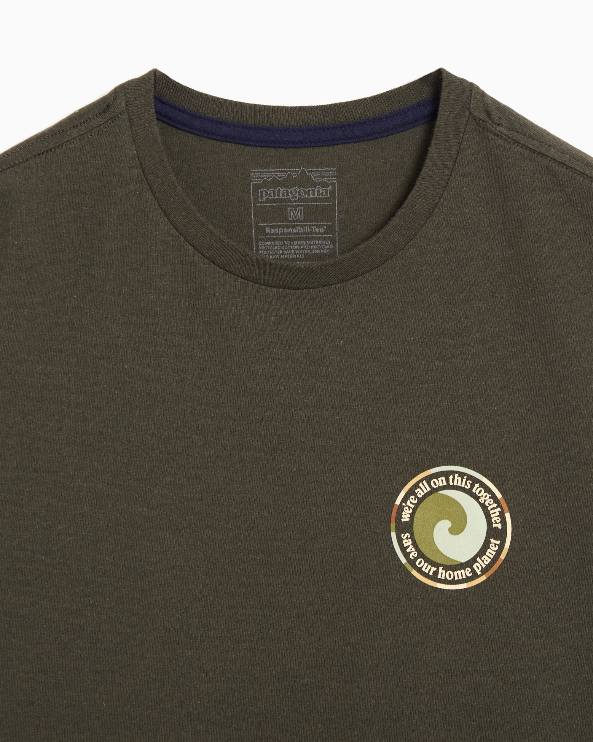 T-Shirts Patagonia Unity Fitz Responsibili-Tee Logo Men's T-Shirt - 37768-BSNG