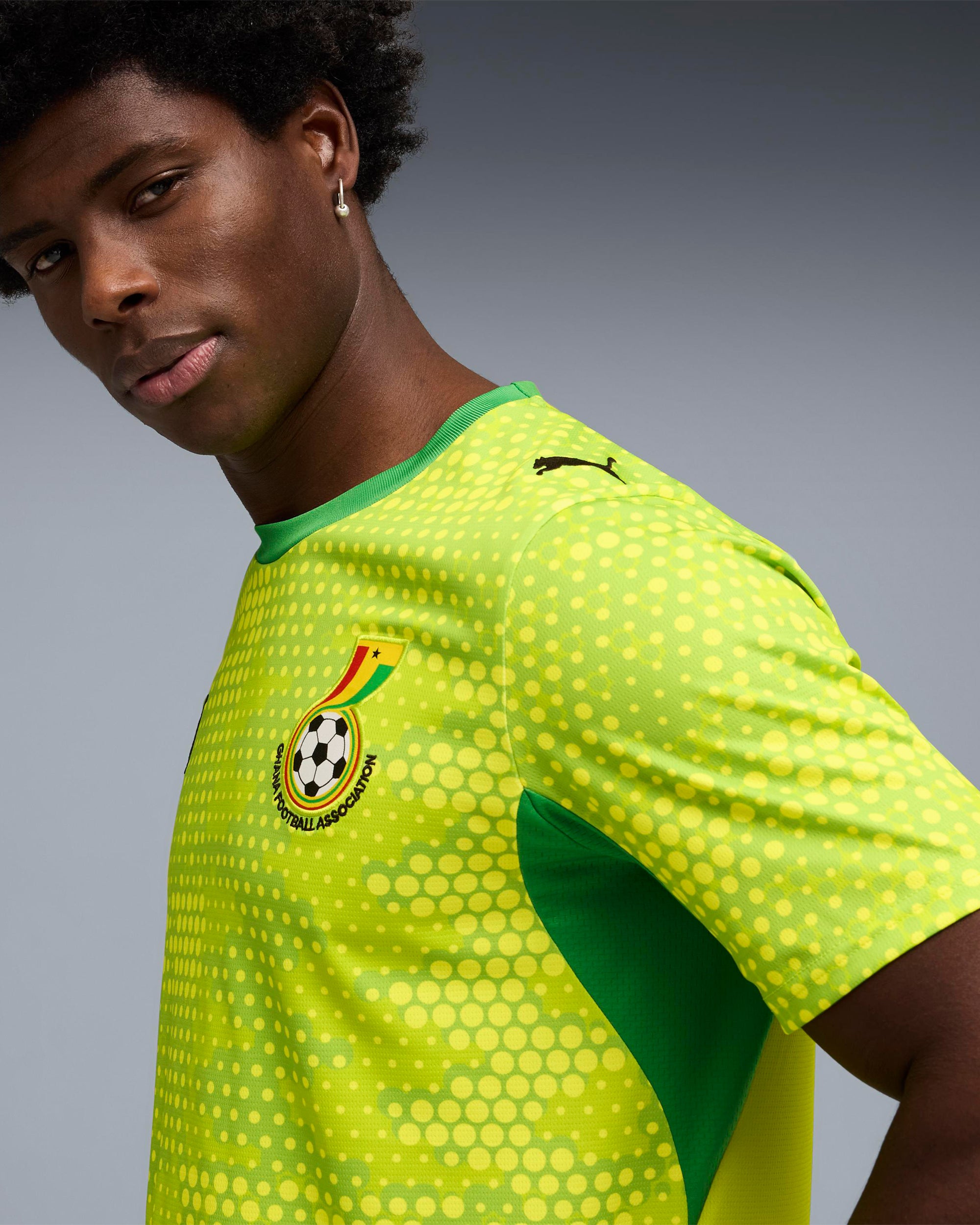 Jersey T-Shirt com logótipo Puma x Salehe Bembury x Ghana Goalkeeper p