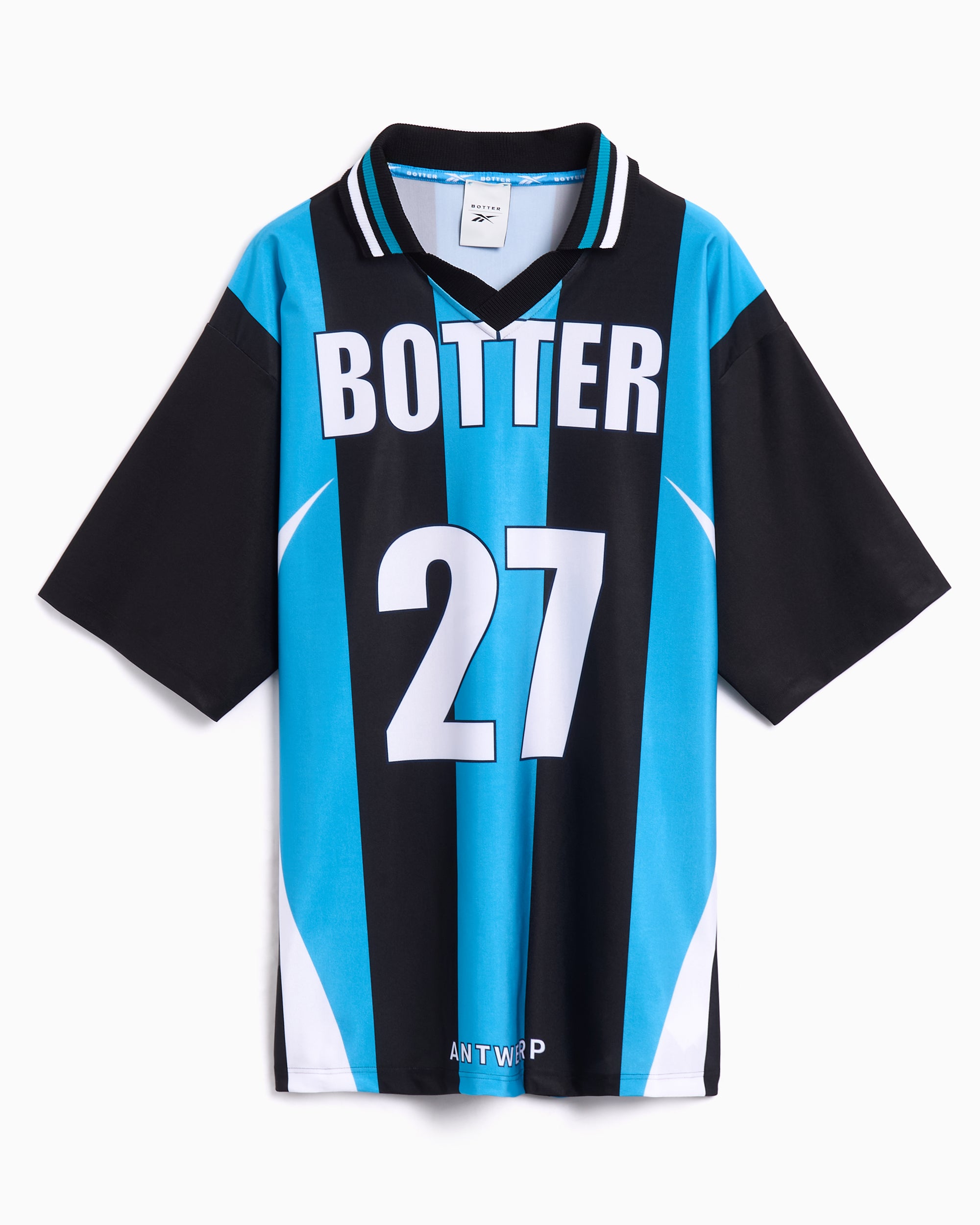 T-Shirts Reebok x Botter Reverse Striped Men's Jersey T-Shirt - RMGB008C99JER0010145